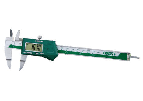 INSIZE 1188-300A 0-300mm/0-12" Digitális tolómérő penge élű csőrökkel 0-300/0.01 mm