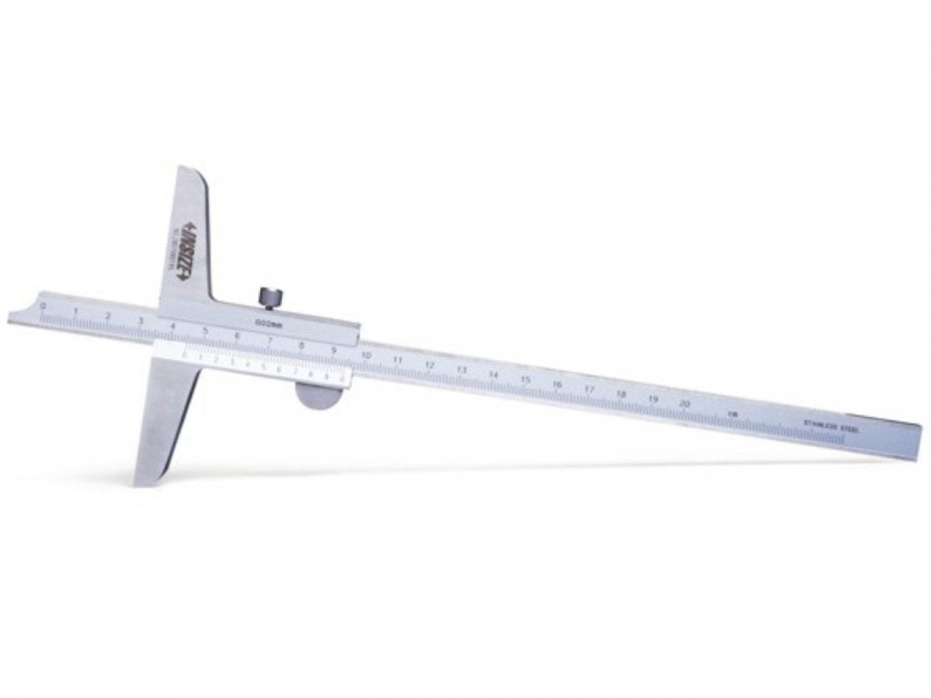 INSIZE 1240-2001 0-200mm Nóniuszos mélységmérő 0-200/0.02 mm