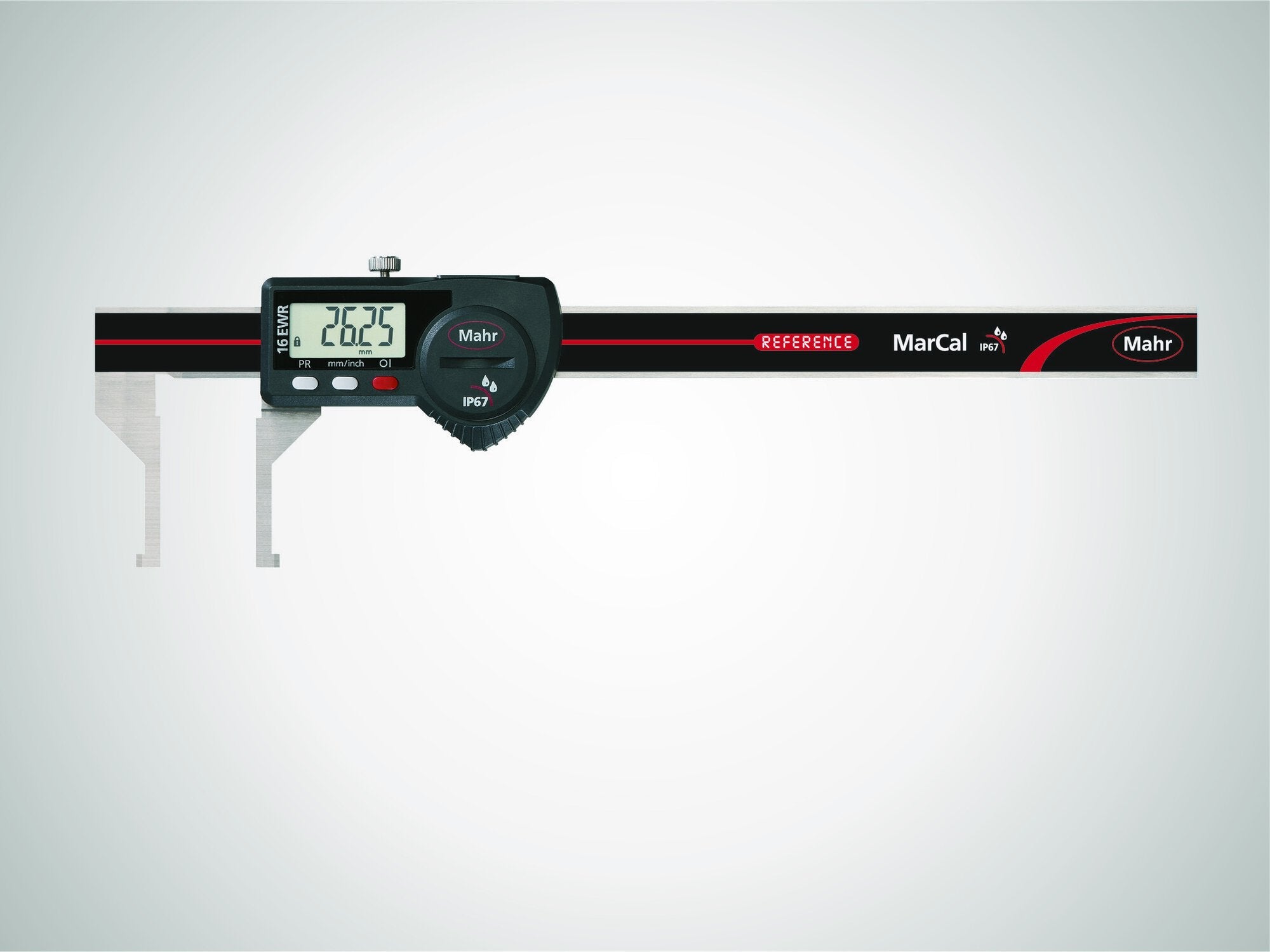 Mahr 16 EWR-AI digit. tolómérő, 10-160 mm, és adatk.