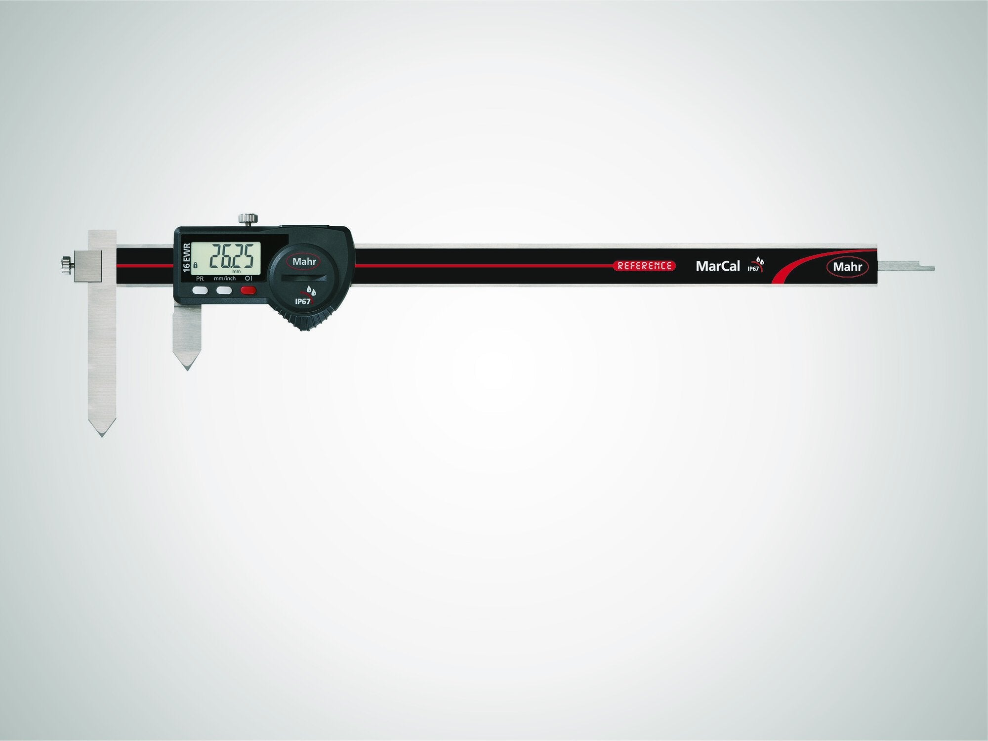 Mahr 16 EWR-BA digit. tolómérő, 10-210 mm, és adatk.