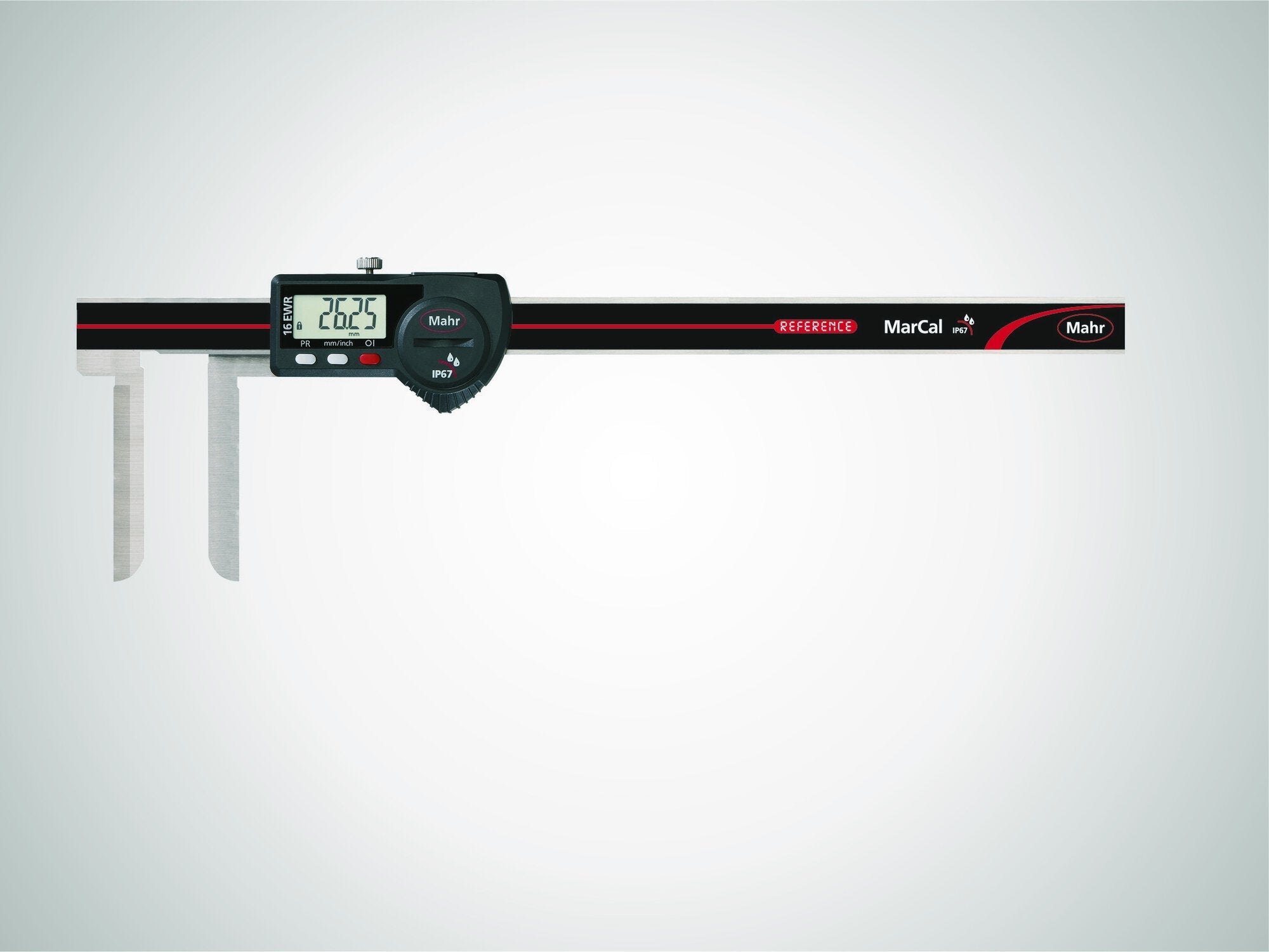 Mahr 16 EWR-LI digit. tolómérő, 10-200 mm, és adatk.