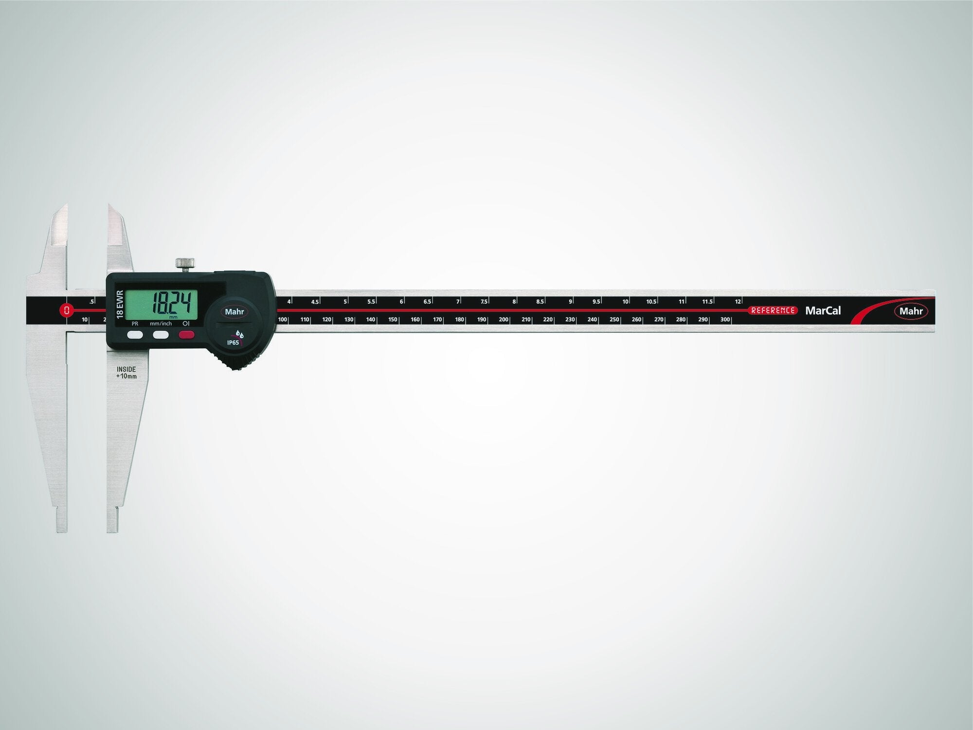 Mahr 18 EWR digitális tolómérő, 500 mm / 20”, éllel