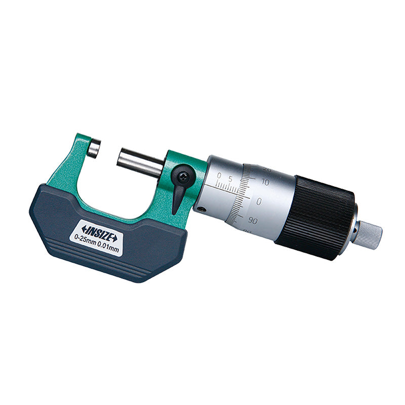 INSIZE 3208-100B 75-100mm Analóg mikrométer gyorsállítású orsóval 75-100/0.01 mm