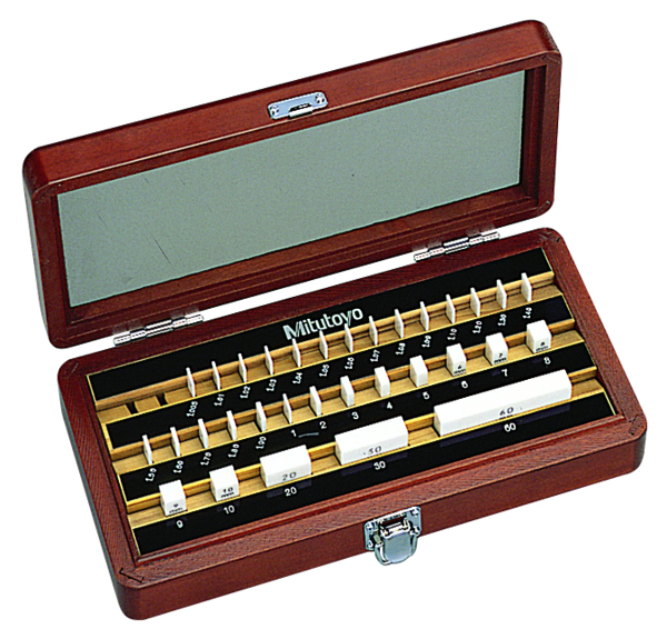 Mitutoyo - Gauge Block Set, Metric, JCSS Cert., ISO