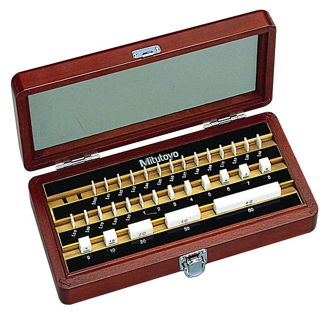 Mitutoyo Mérőhasáb Készlet 32db Kerámia 0, Osztály EN ISO 3650 (516-366-10) - Precitool Webshop
