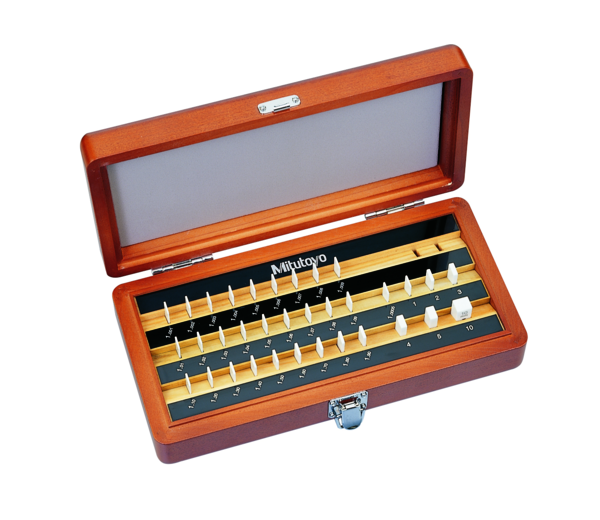 Mitutoyo - Gauge Block Set, Metric, Ins. Cert., ISO