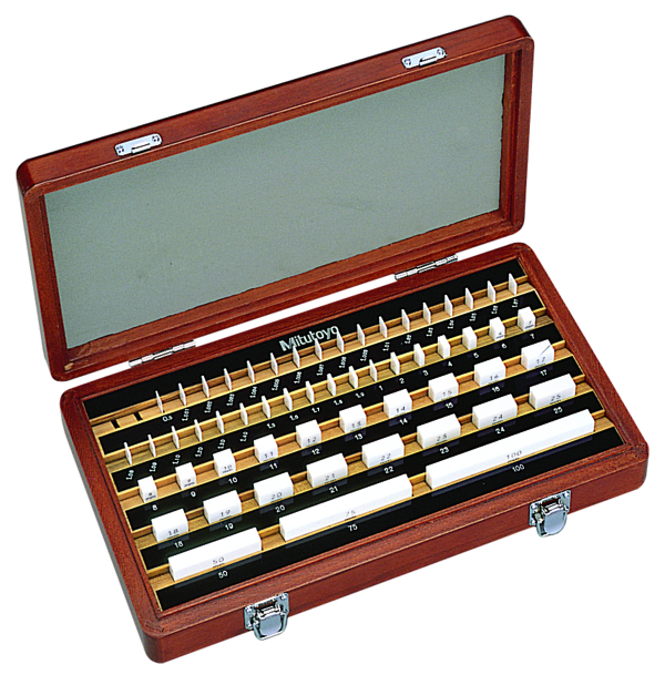 Mitutoyo - Gauge Block Set, Metric, JCSS Cert., ISO