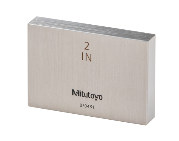 Acél mérőhasáb - Gauge Block, Inch, Inspection Cert. BS, Grade 0, Steel, 10"