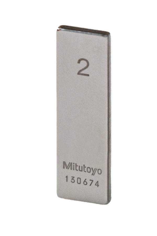 Mitutoyo - Gauge Block, Metric, JCSS Certificate