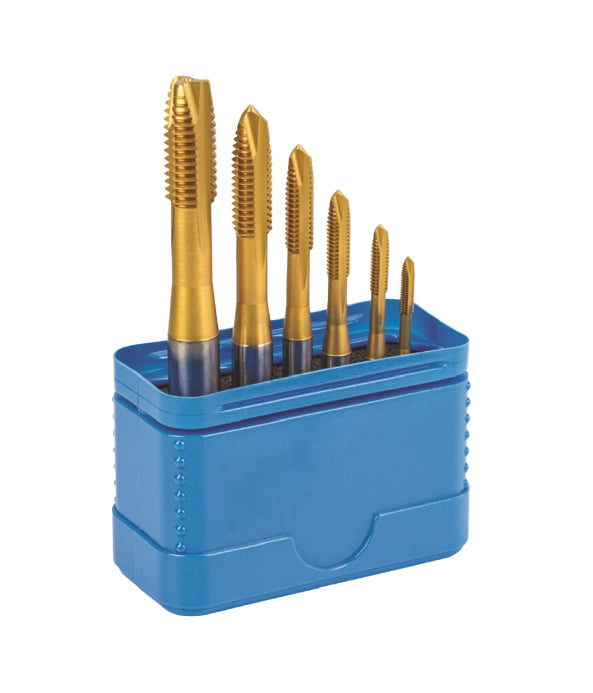 REMUS Univerzális Gépi Menetfúró Készlet M3-M10 (6 db) - HSS-E TiN