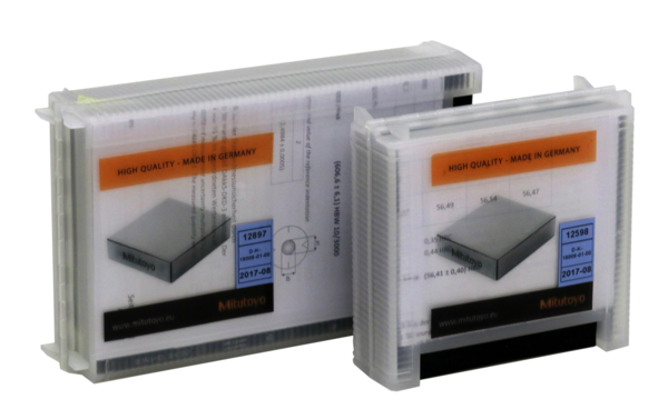 MITUTOYO 63ETB071 32 HRGW HTB Rockwell ISO 6508-3 with DAkkS certificate 60x60x16mm aluminium