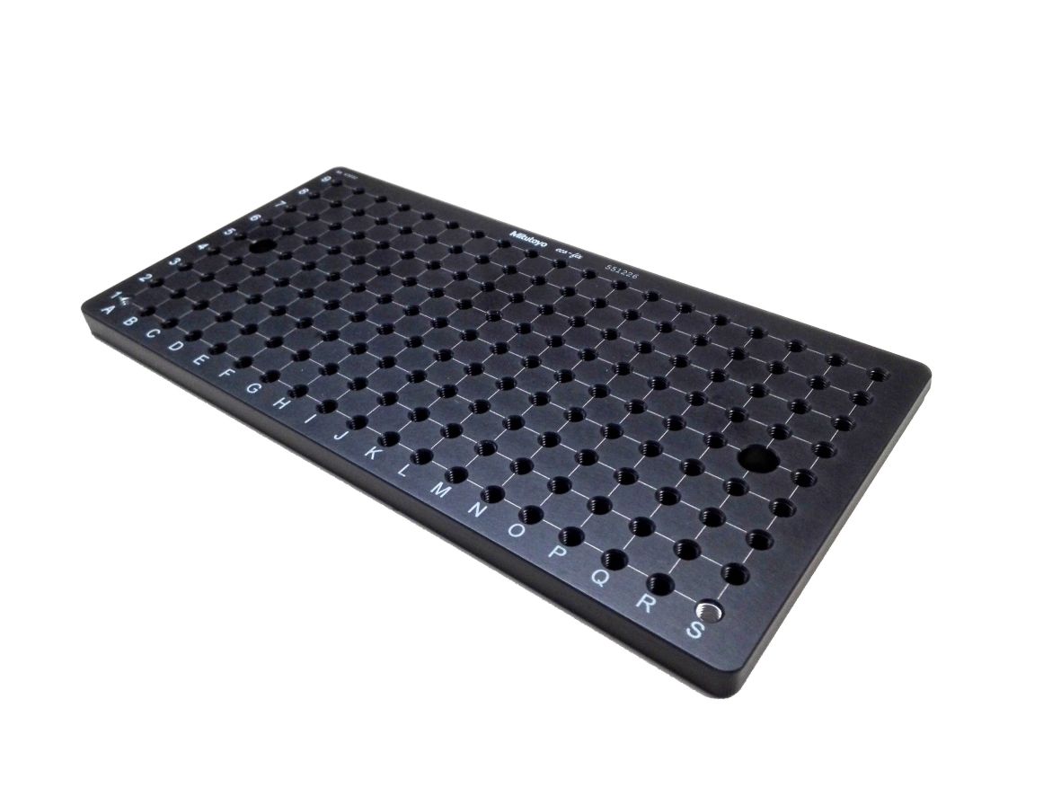 MITUTOYO K551226 Base plate eco-fix 250 mm x 125 mm CMM fixtures, eco-fix series
