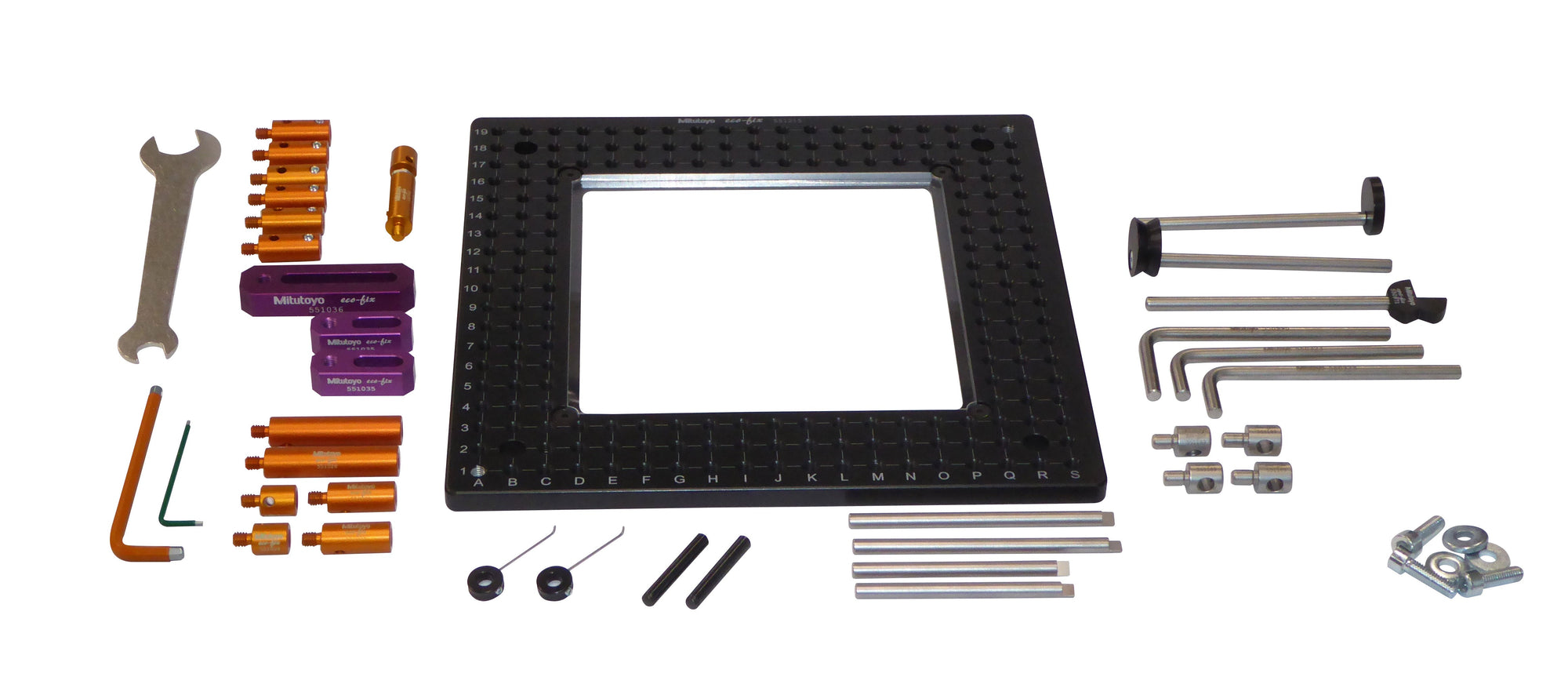 MITUTOYO K551233 eco-fix kit opti S, 45 pcs. eco-fix series/opti-fix series