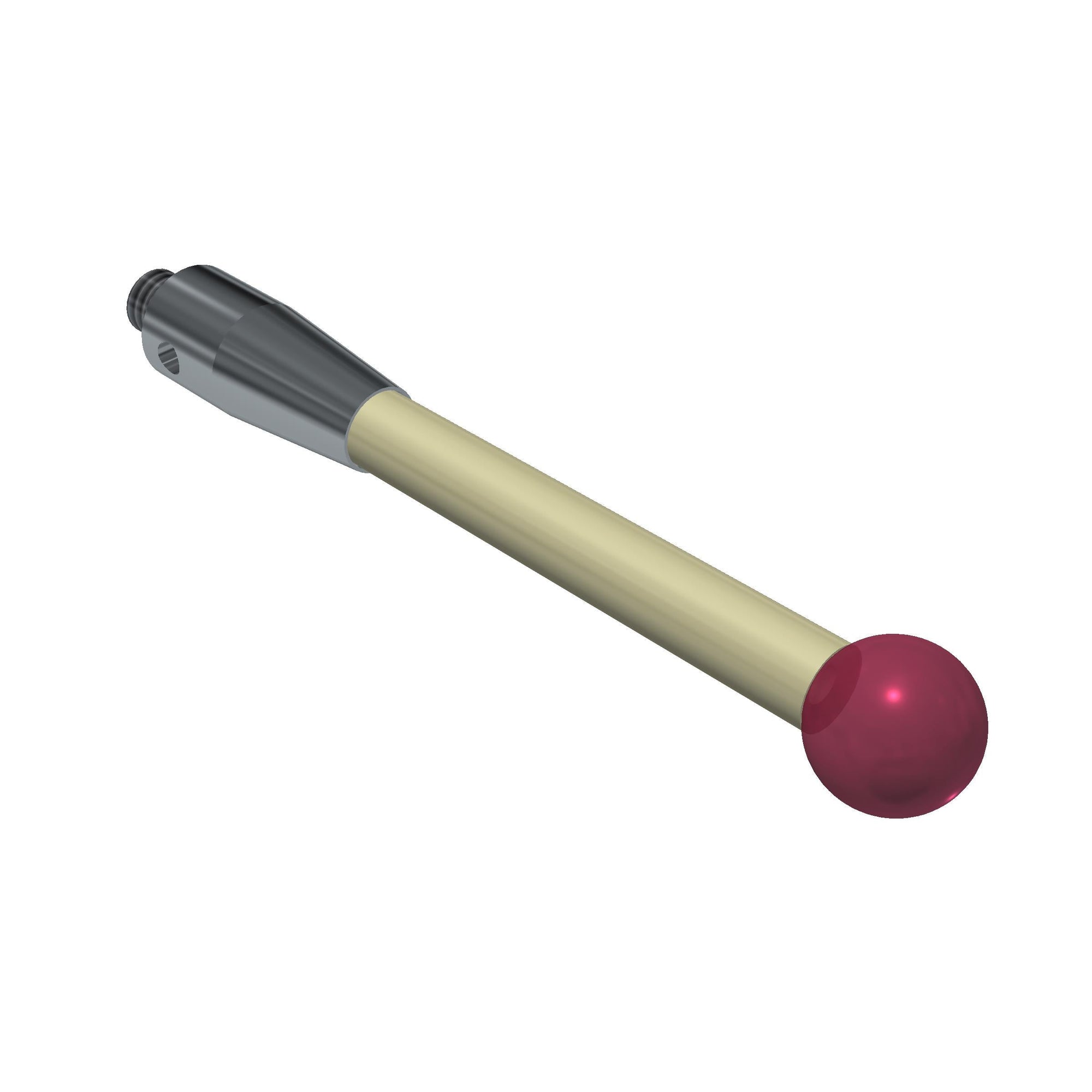 MITUTOYO K650216 Machine tool stylus M4 ruby ball 8,0mm 01-M4-R8-L50-ML50-SCER4,5-BS7-components vacuum brazed