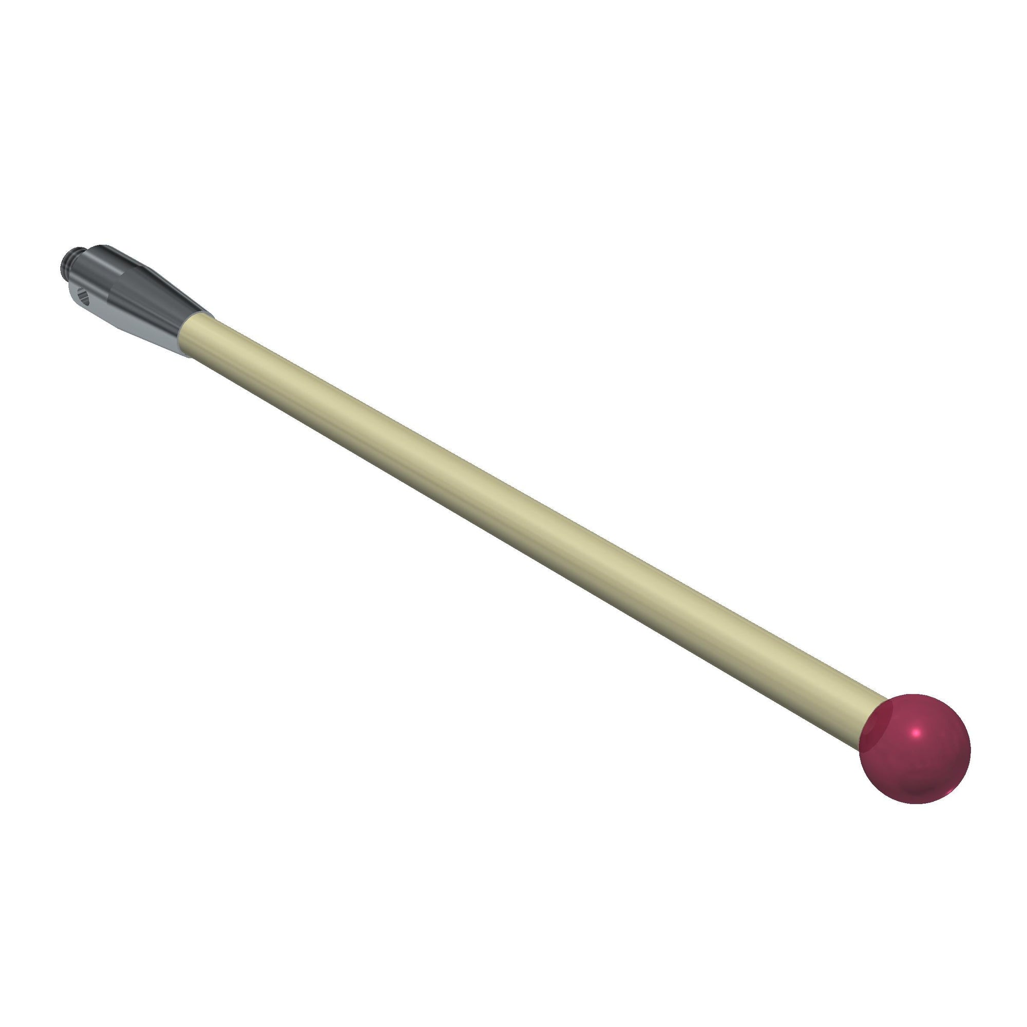 MITUTOYO K650217 Machine tool stylus M4 ruby ball 8,0mm 01-M4-R8-L100-ML100-CER4,5-BS7-components vacuum brazed