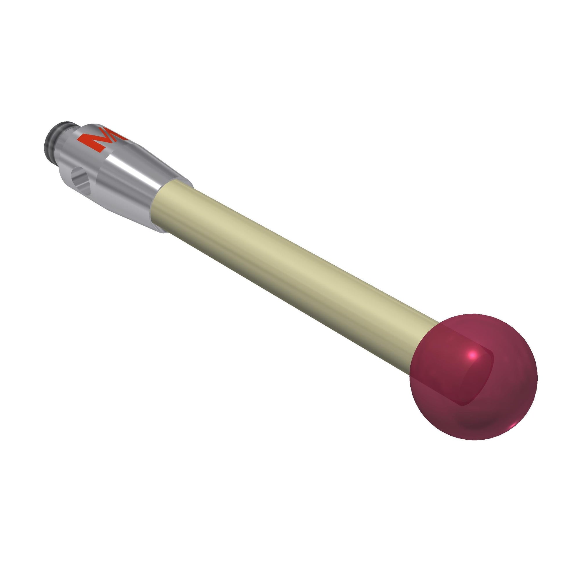 MITUTOYO K651004 Stylus M2 ruby ball ?4,0mm 01-M2-R4-L20-ML20-SS2-BS3