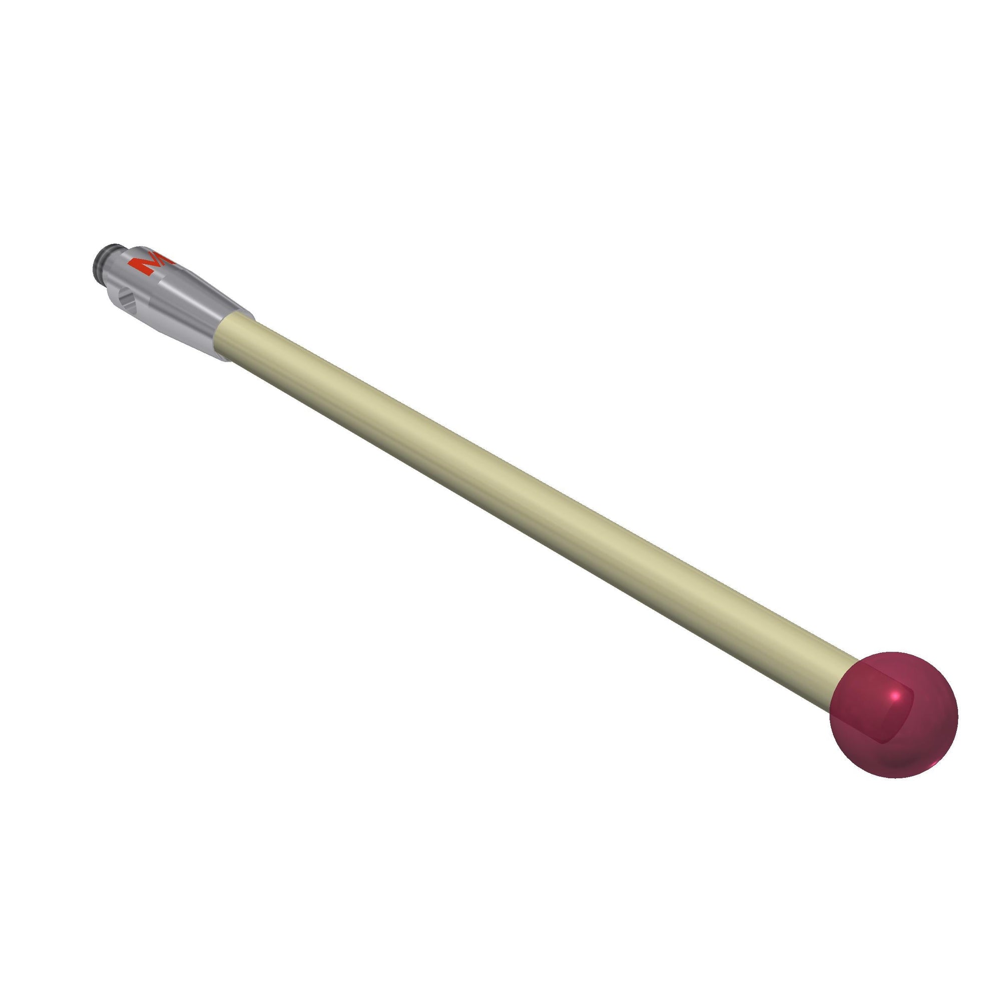 MITUTOYO K651008 Stylus M2 ruby ball ?4,0mm 01-M2-R4-L40-ML40-SS2-BS3