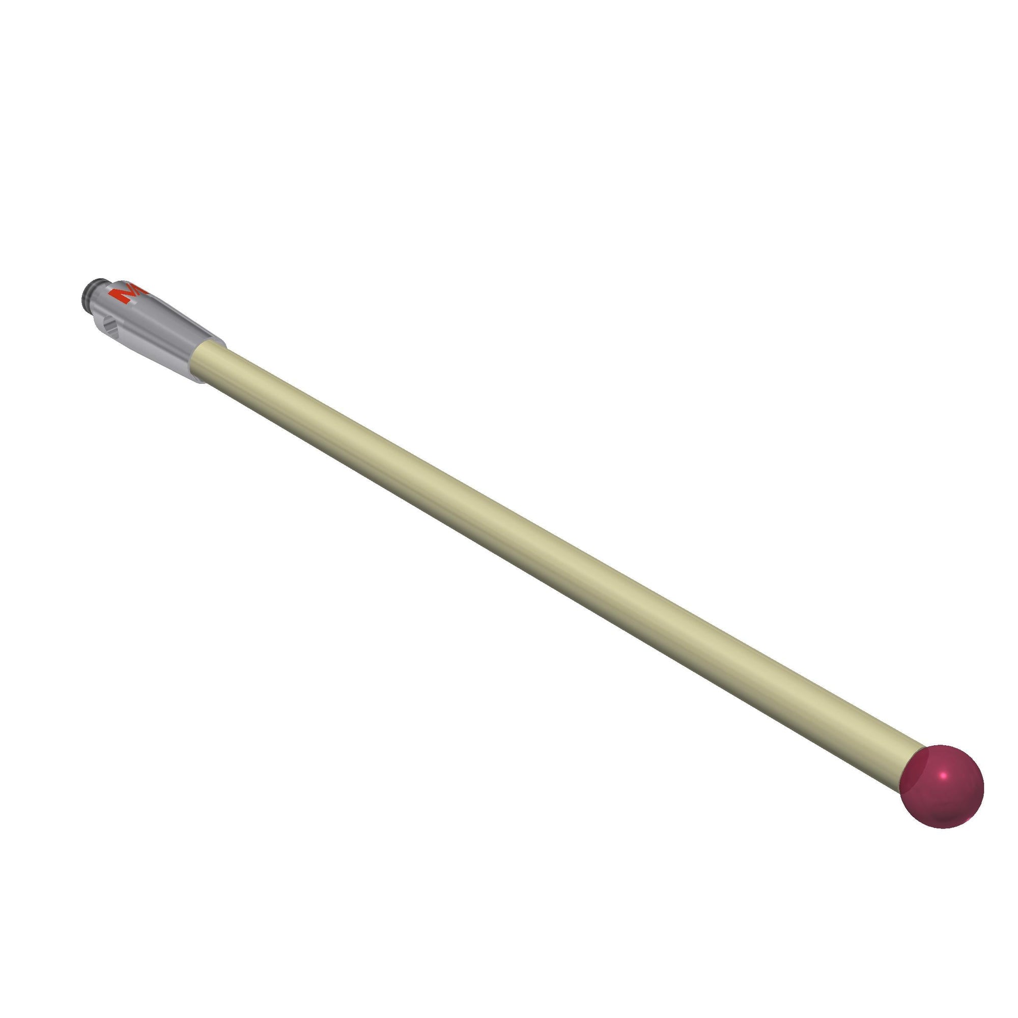 MITUTOYO K651009 Stylus M2 ruby ball ?3,0mm 01-M2-R3-L50-ML47,5-SS2-BS3