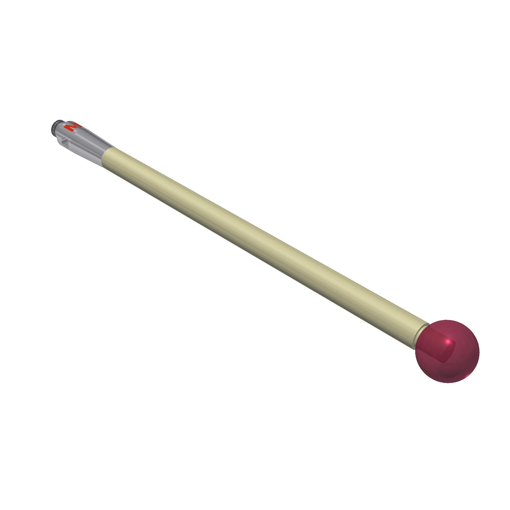 MITUTOYO K651011 Stylus M2 ruby ball ?5,0mm 01-M2-R5-L50-ML50-SS2,5-BS3