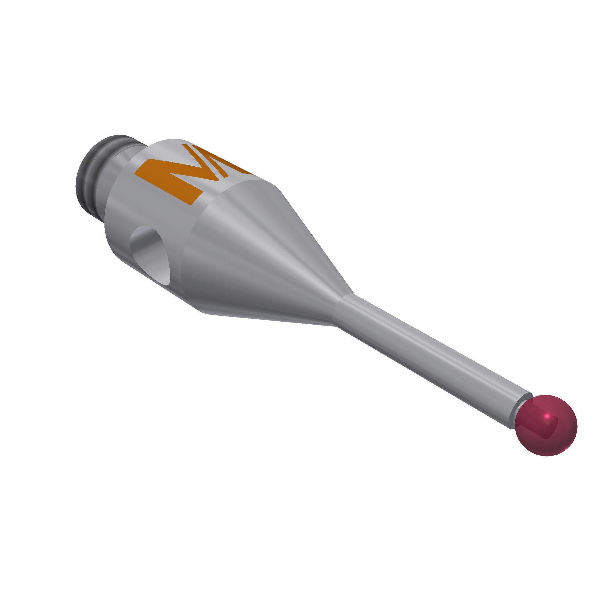 MITUTOYO K651012 Stylus M2 ruby ball ?1,0mm 01-M2-R1-L10-ML4,9-SS0,7-BS3