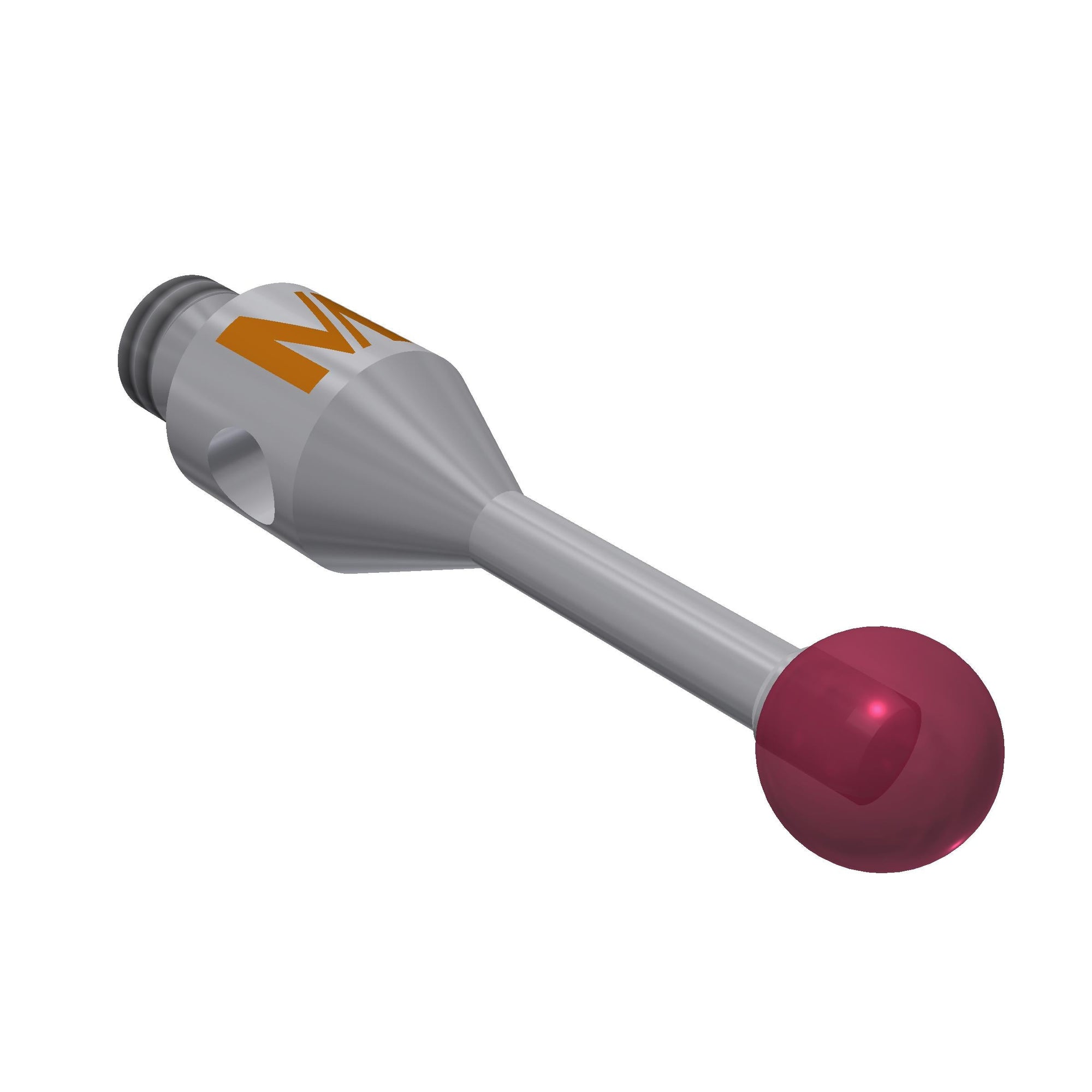 MITUTOYO K651015 Stylus M2 ruby ball ?2,5mm 01-M2-R2,5-L10-ML7-SS1-BS3