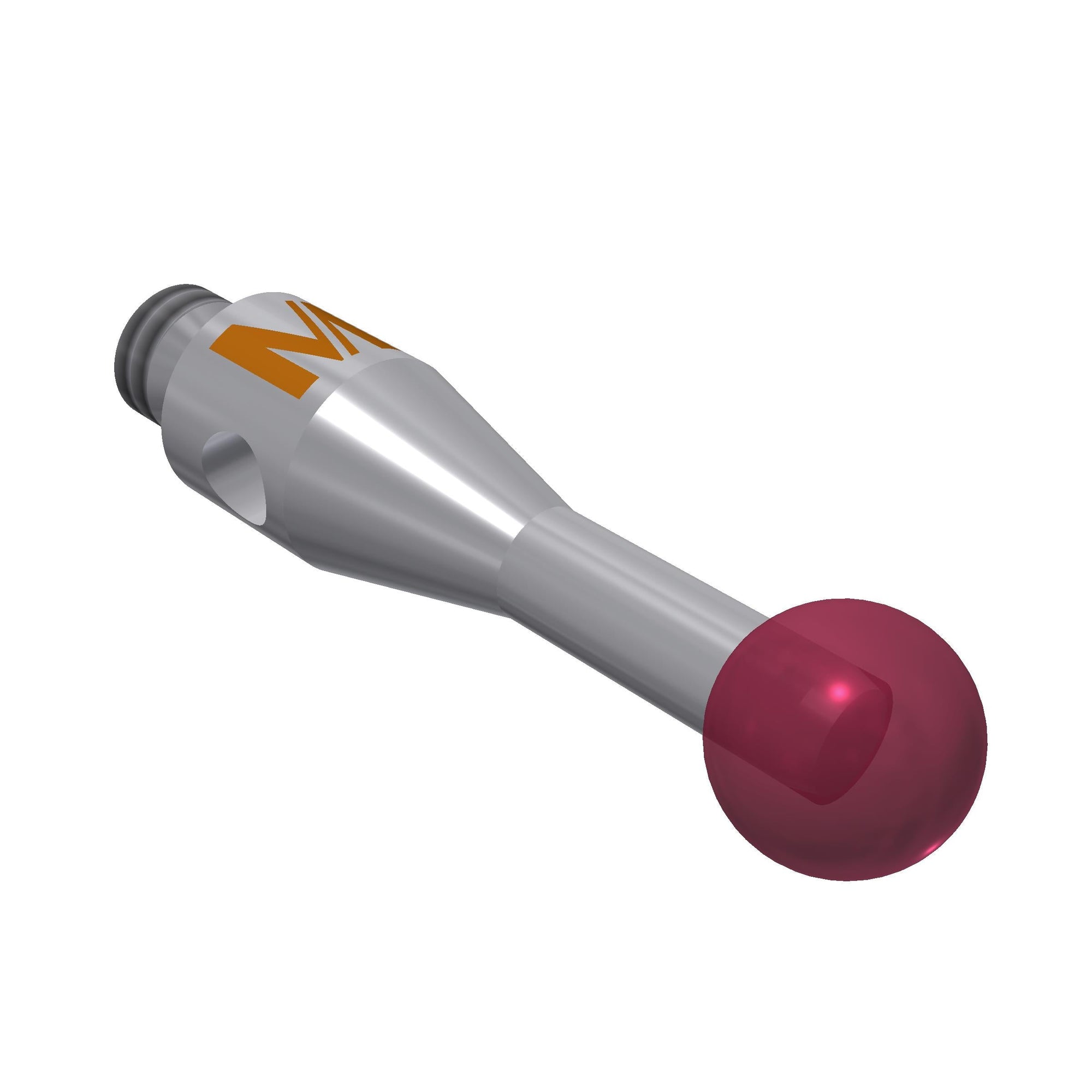 MITUTOYO K651016 Stylus M2 ruby ball ?3,0mm 01-M2-R3-L10-ML7,5-SS1,5-BS3
