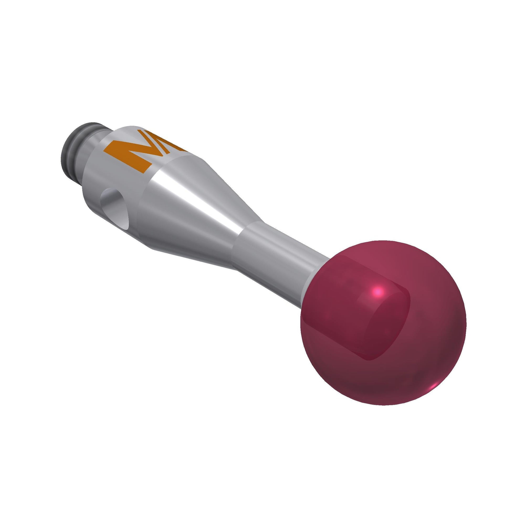 MITUTOYO K651017 Stylus M2 ruby ball ?4,0mm 01-M2-R4-L10-ML10-SS1,5-BS3