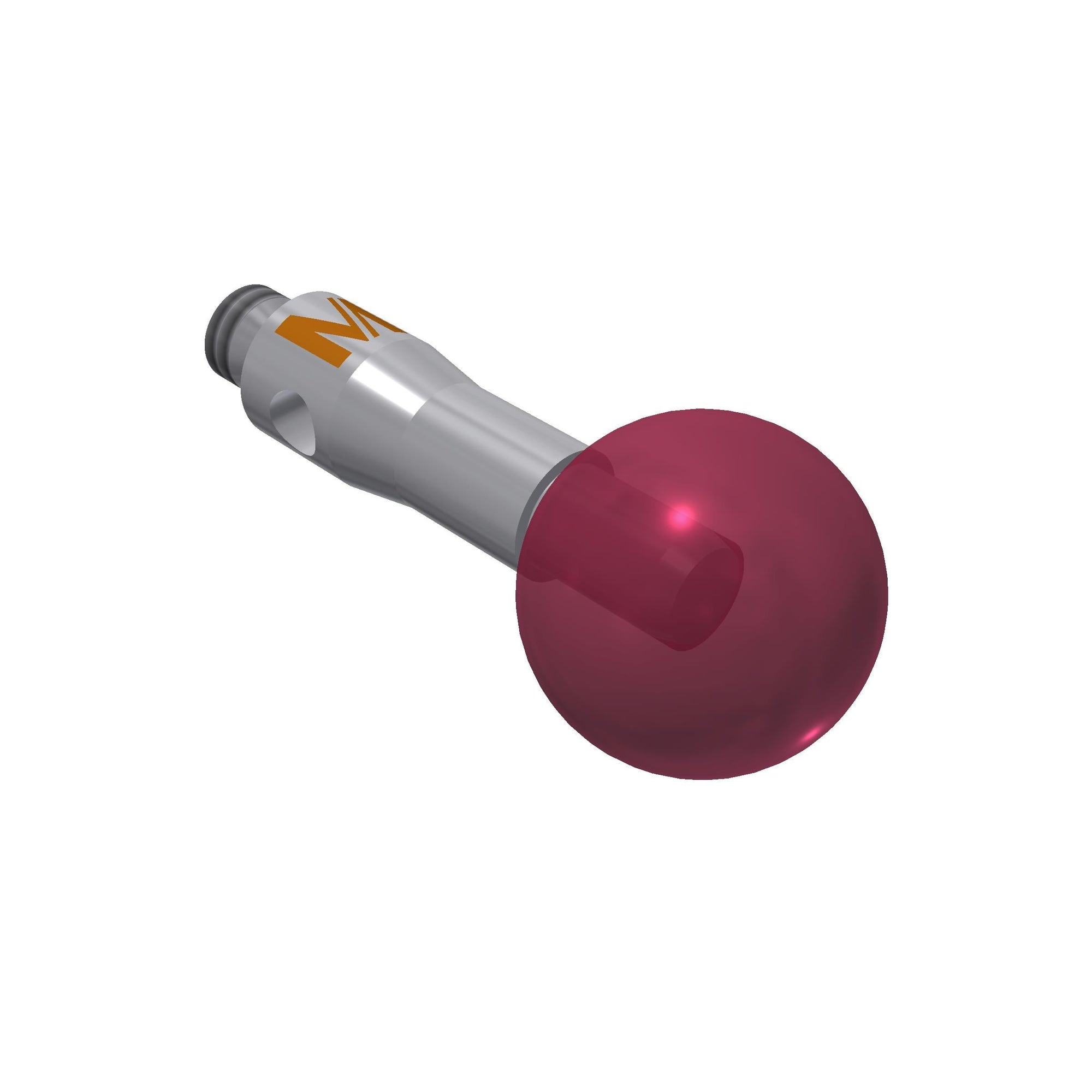 MITUTOYO K651024 Stylus M2 ruby ball ?6,0mm 01-M2-R6-L10-ML10-SS2,5