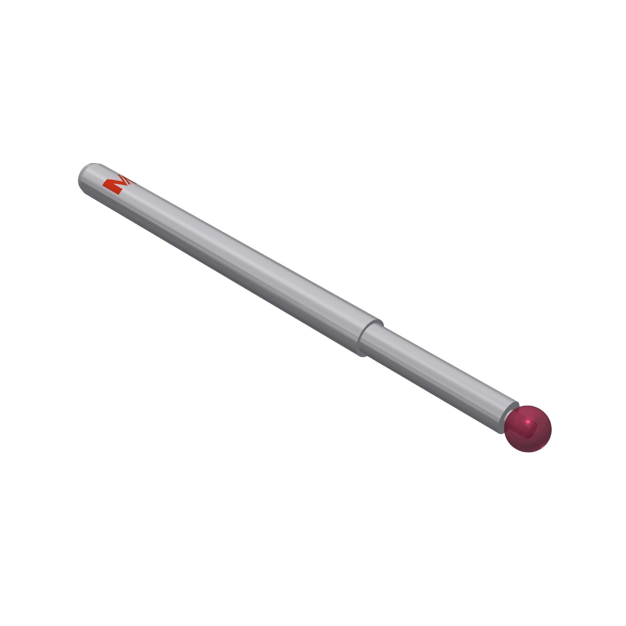 MITUTOYO K651072 Stylus for holder, ruby ball ?1,0mm 01-R1-L15,5-ML4,5-SS1/0,8