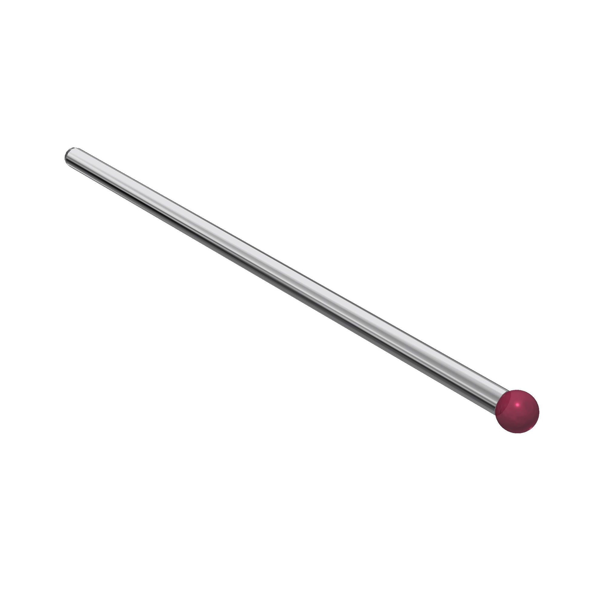 MITUTOYO K651074 Stylus for holder, ruby ball ?1,5mm 01-R1,5-L25,75-SWC1