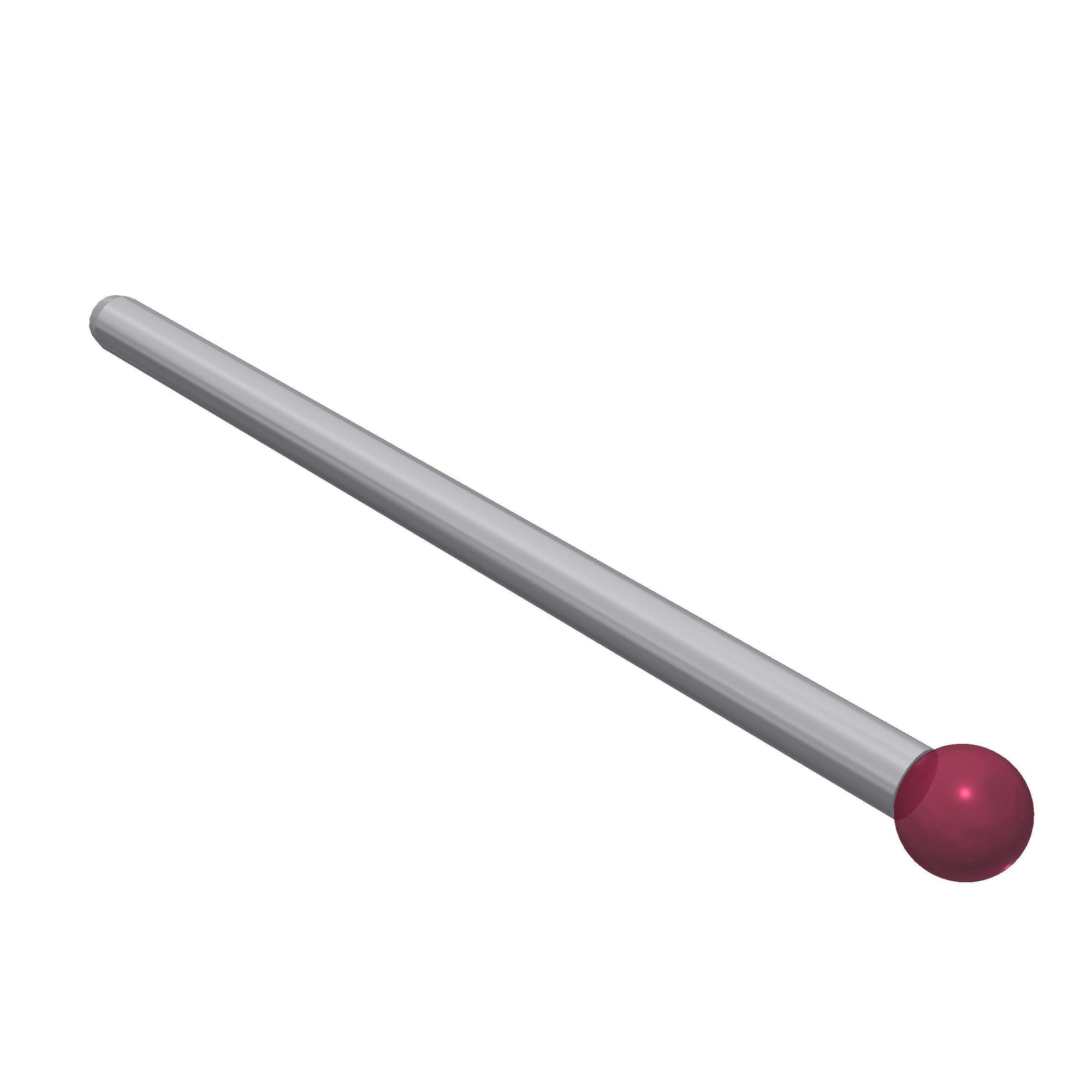 MITUTOYO K651076 Stylus for holder, ruby ball ?2,5mm 01-R2,5-L26,25-SWC1,5