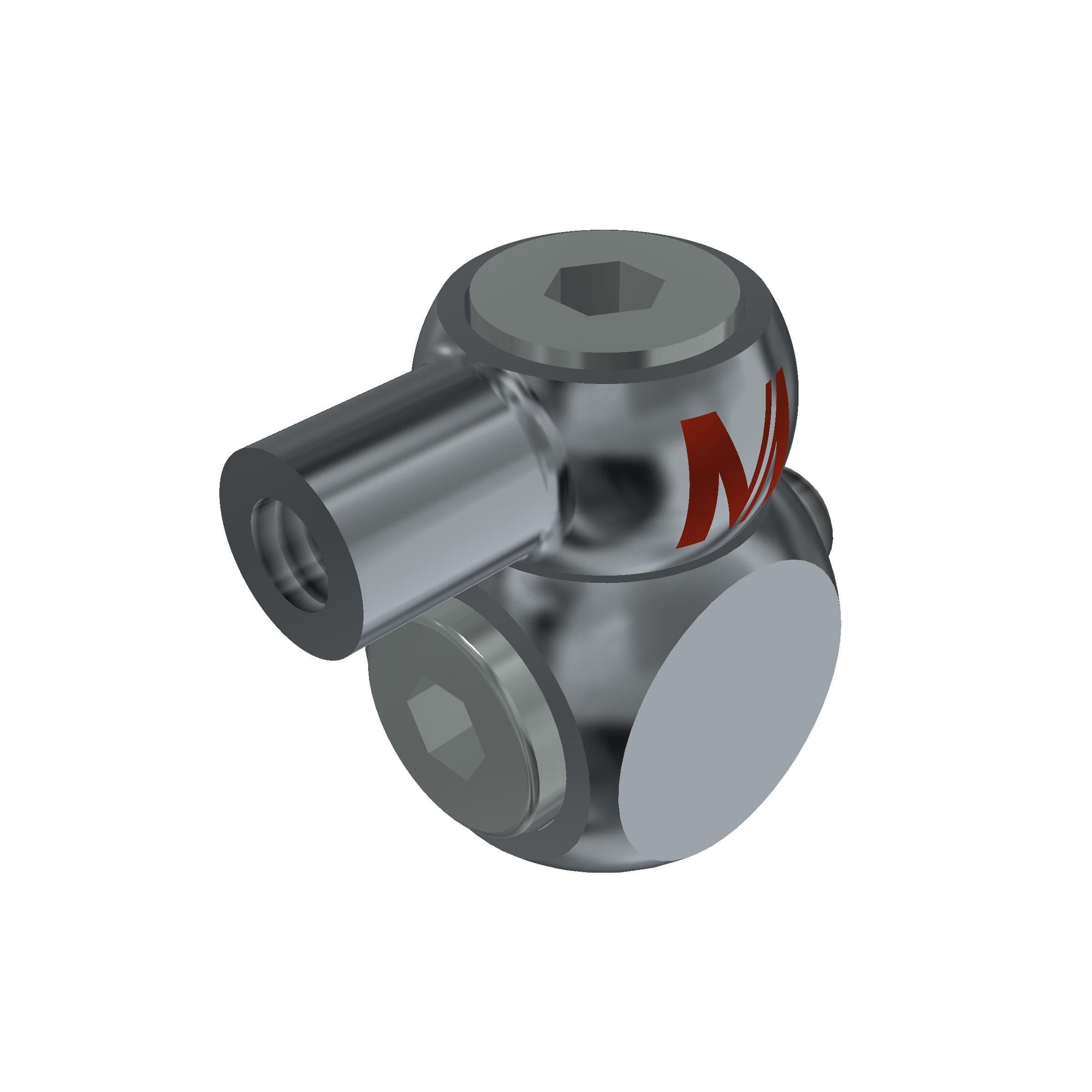 MITUTOYO K651100 Knuckle joint M2, stainless steel 09-M2-L8-offset4,5-BS