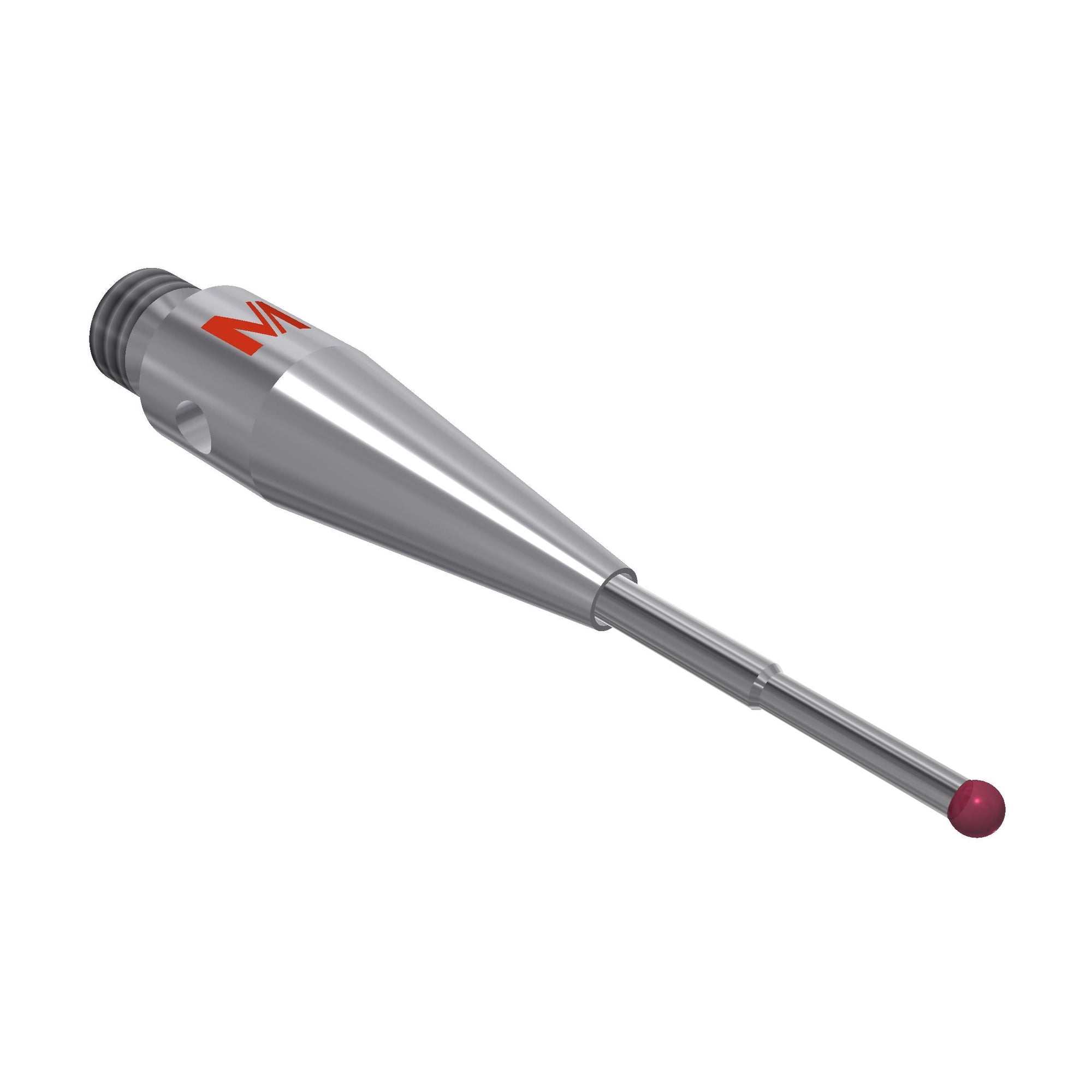 MITUTOYO K651102 Stylus M3 ruby ball ?1,0mm 01-M3-R1-L21,5-ML8,5/4,5-SWC1/0,8-BS4