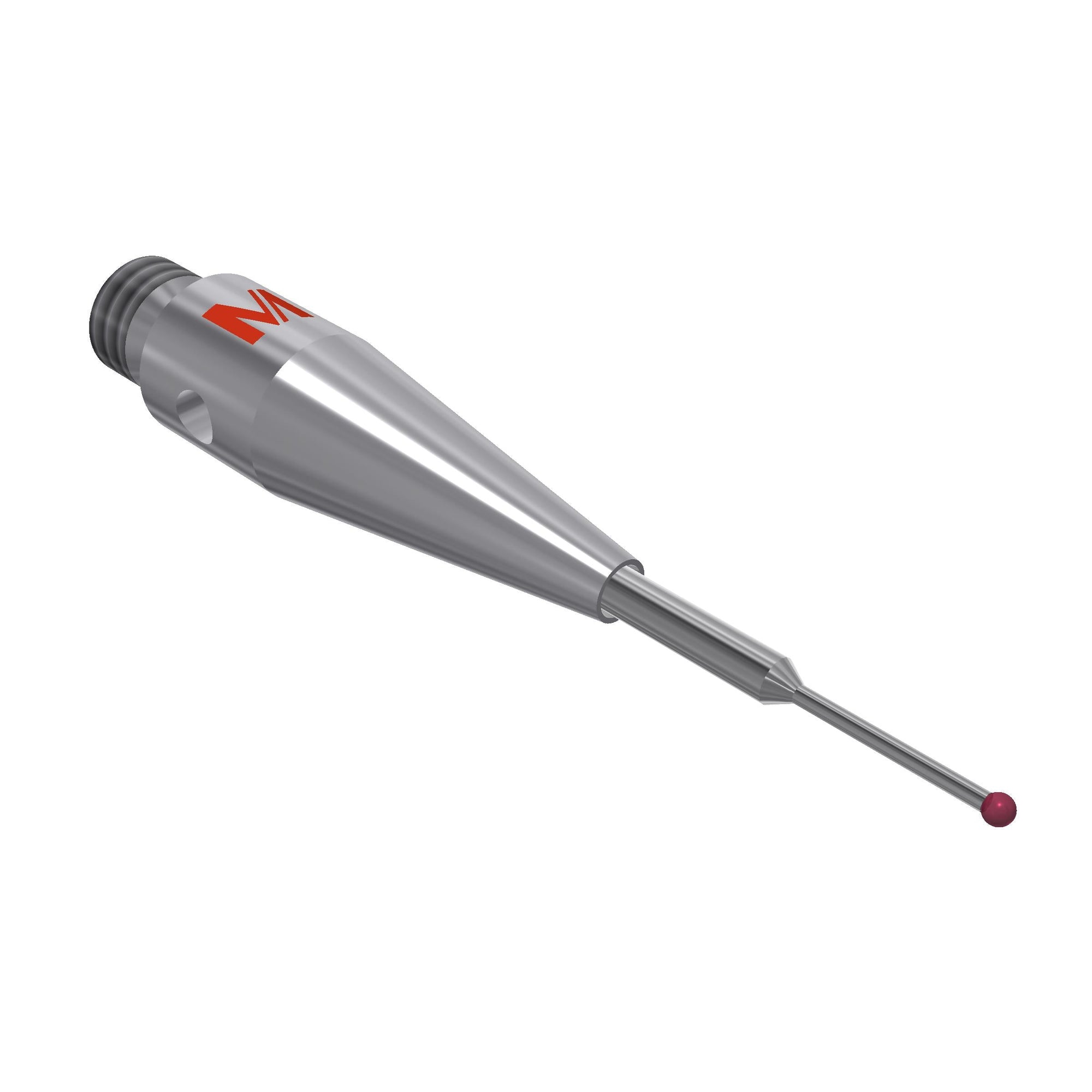 MITUTOYO K651104 Stylus M3 ruby ball ?0,6mm 01-M3-R0,6-L21,7-ML8,7/4,3-SWC1/0,4-BS4