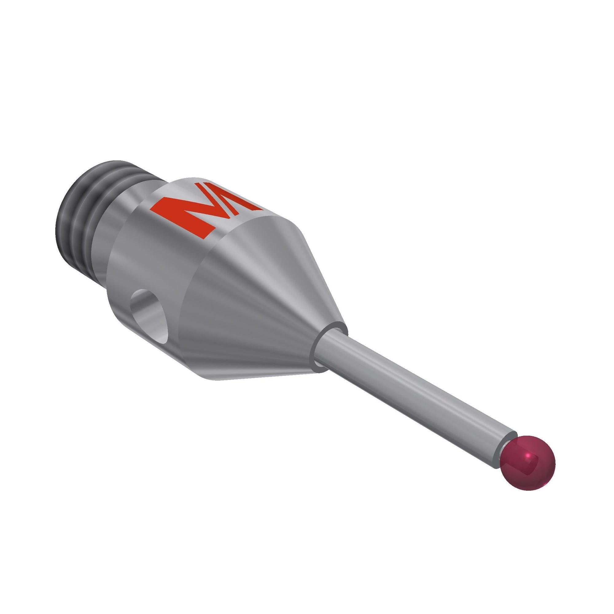 MITUTOYO K651107 Stylus M3 ruby ball ?1,0mm 01-M3-R1-L10-ML5-SWC0,8-BS4