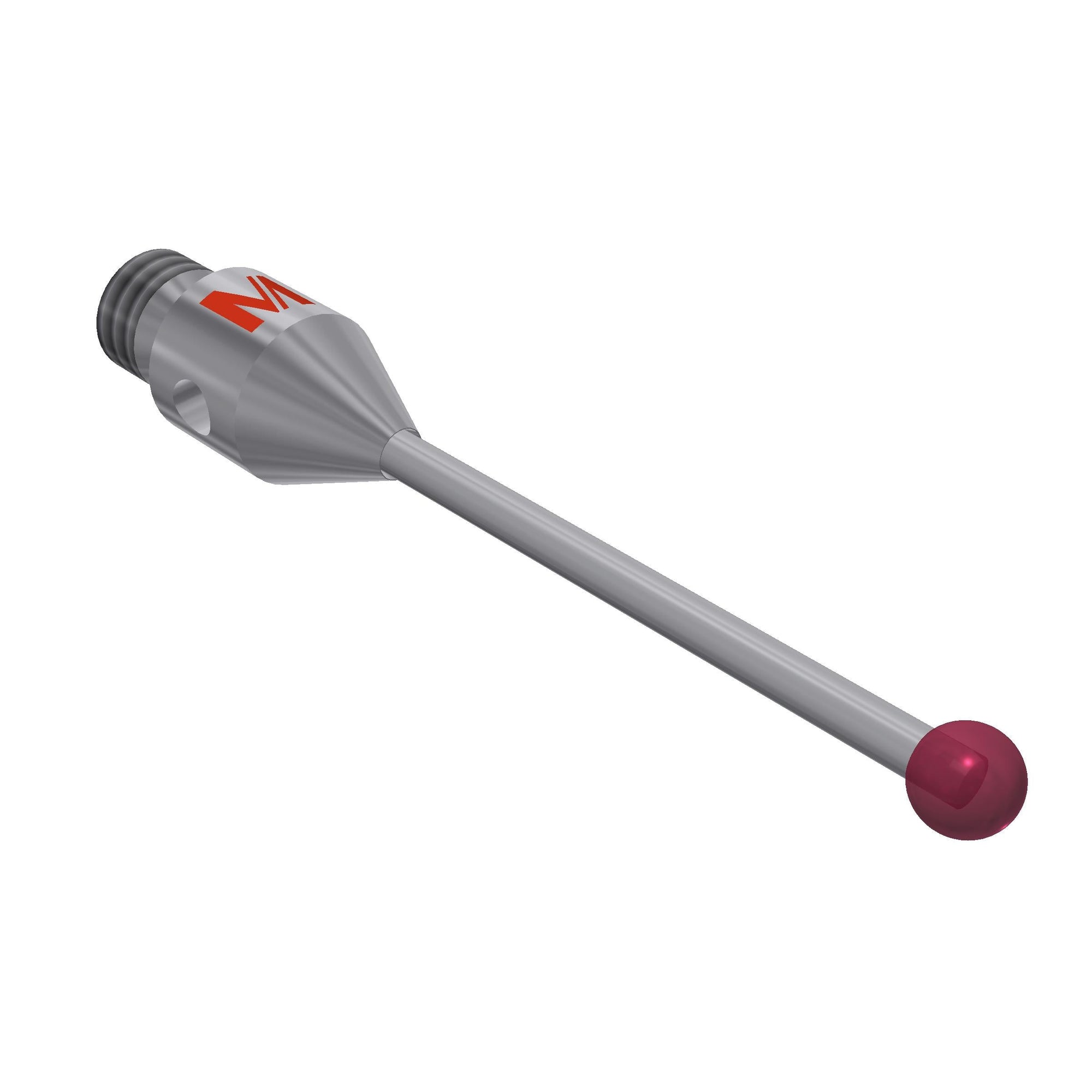 MITUTOYO K651109 Stylus M3 ruby ball ?2,0mm 01-M3-R2-L20-ML14,9-SWC1-BS4