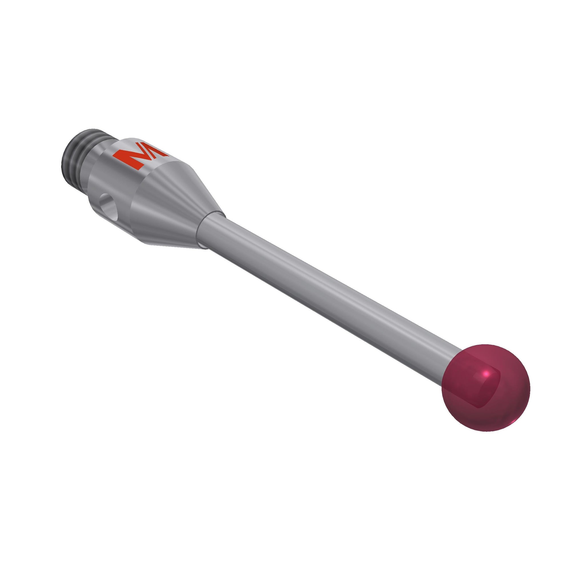 MITUTOYO K651110 Stylus M3 ruby ball ?3,0mm 01-M3-R3-L20-ML15,6-SWC1,5-BS4