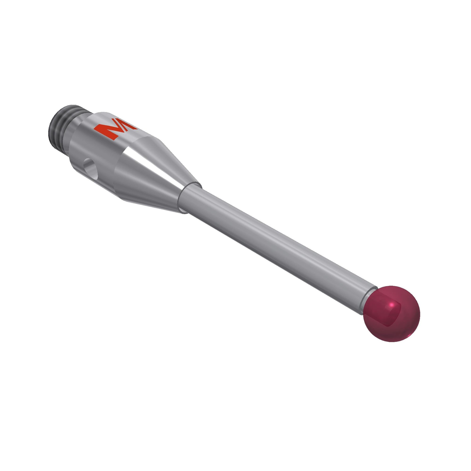 MITUTOYO K651114 Stylus M3 ruby ball ?2,5mm 01-M3-R2,5-L21-ML14-SWC1,5-BS4