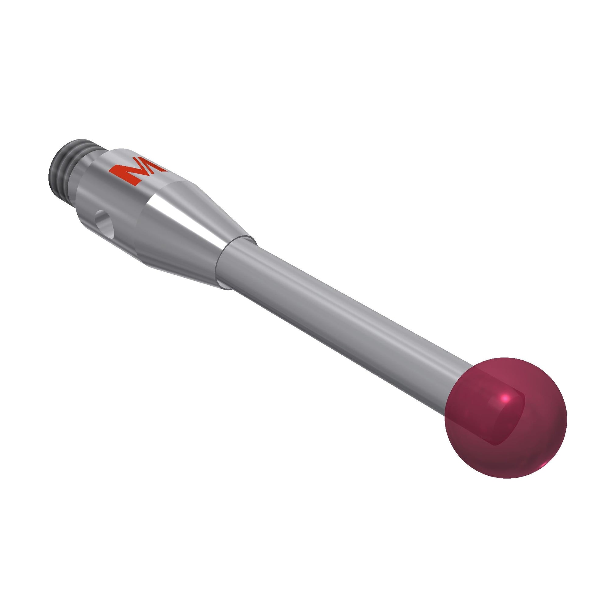 MITUTOYO K651115 Stylus M3 ruby ball ?4,0mm 01-M3-R4-L21-ML17-SWC2-BS4