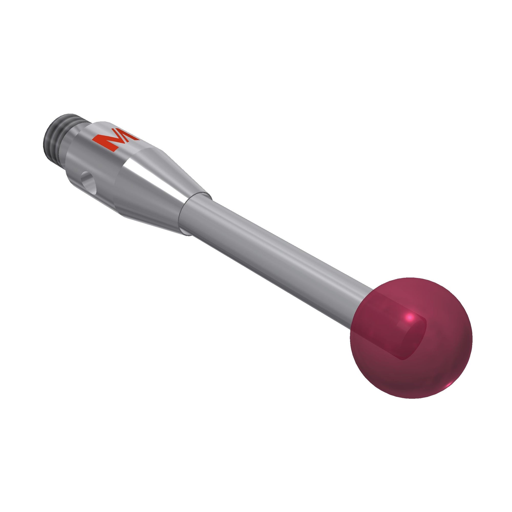 MITUTOYO K651116 Stylus M3 ruby ball ?5,0mm 01-M3-R5-L21-ML21-SWC2-BS4