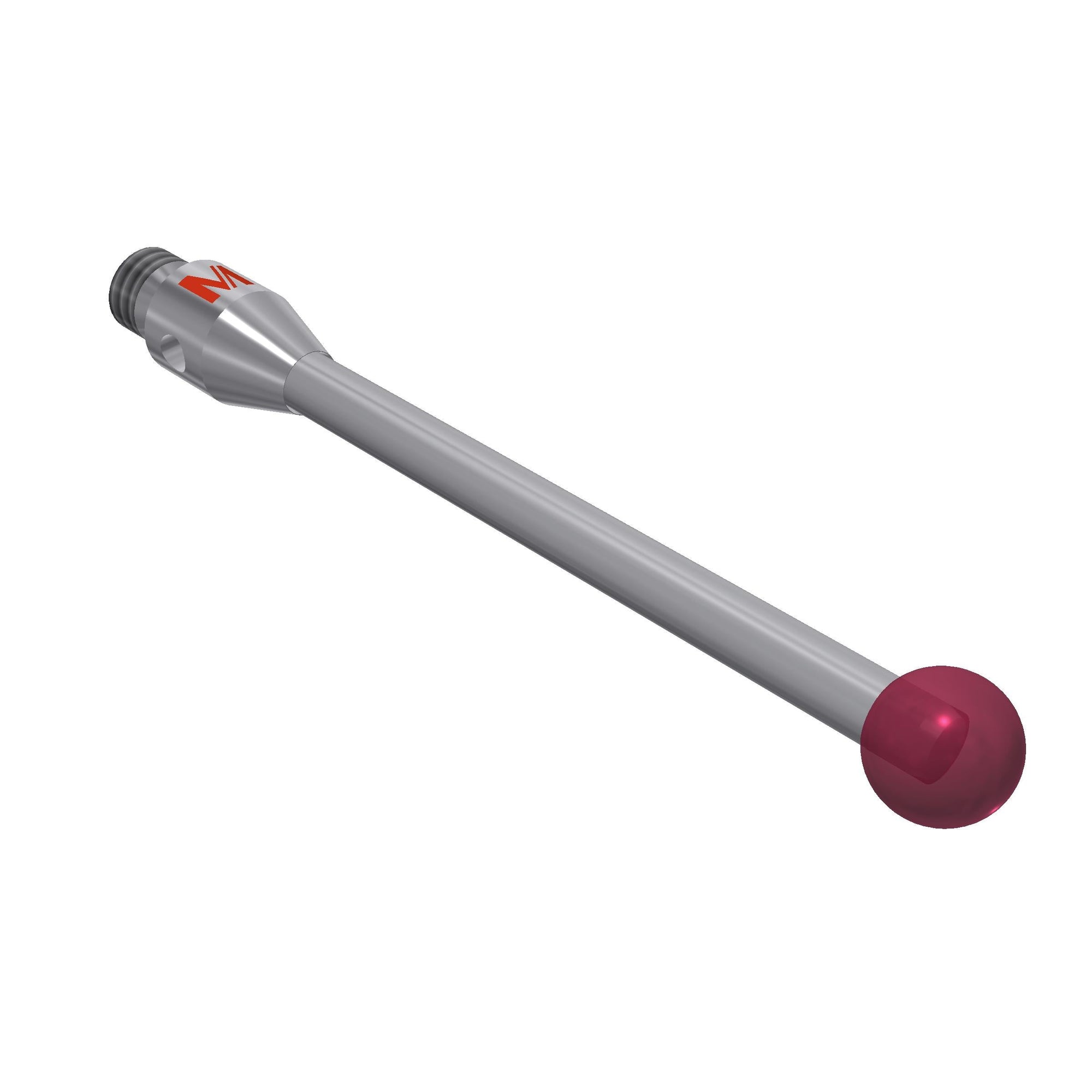 MITUTOYO K651123 Stylus M3 ruby ball ?4,0mm 01-M3-R4-L30-ML27-SWC2-BS4