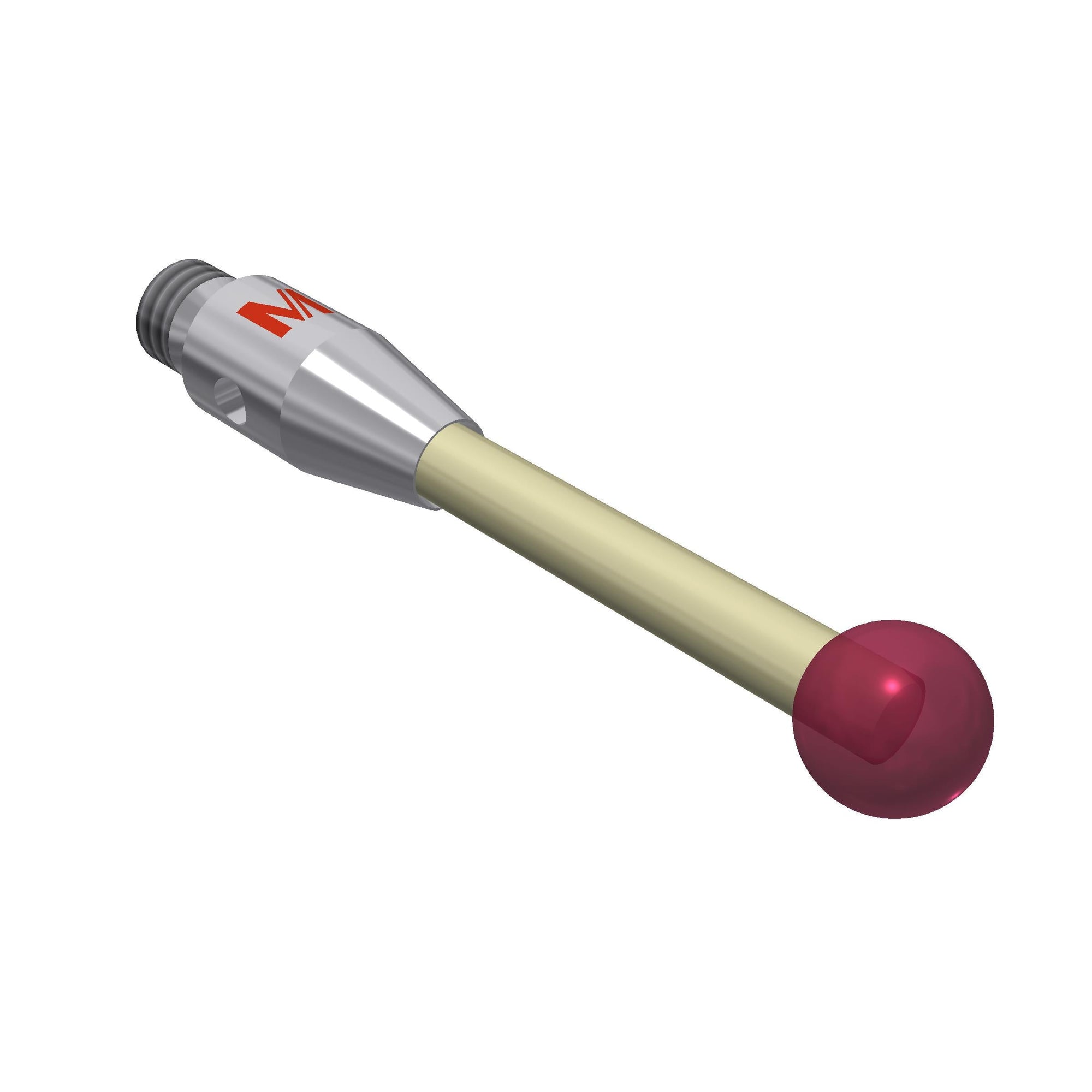 MITUTOYO K651136 Stylus M3 ruby ball ?4,0mm 01-M3-R4-L21-ML17-SCER2-BS4