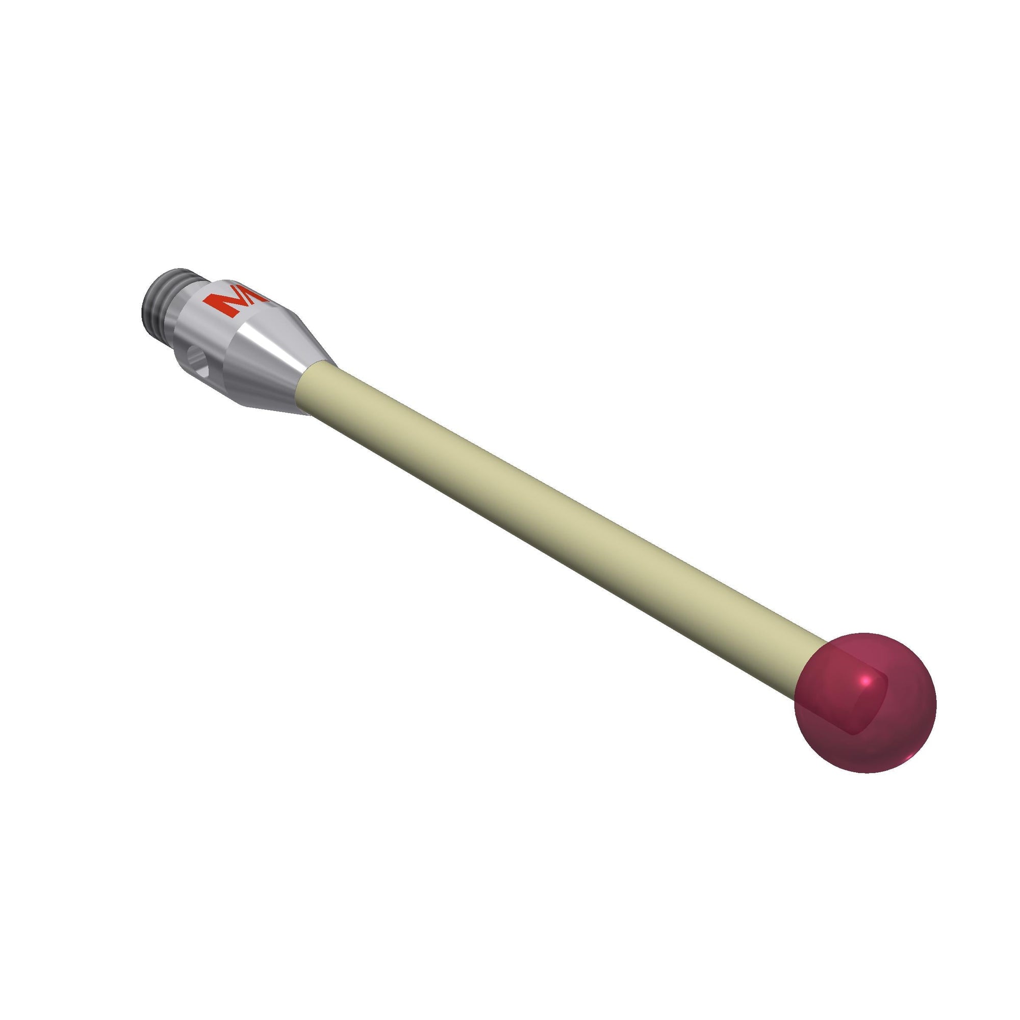 MITUTOYO K651140 Stylus M3 ruby ball ?4,0mm 01-M3-R4-L30-ML27-SCER2-BS4