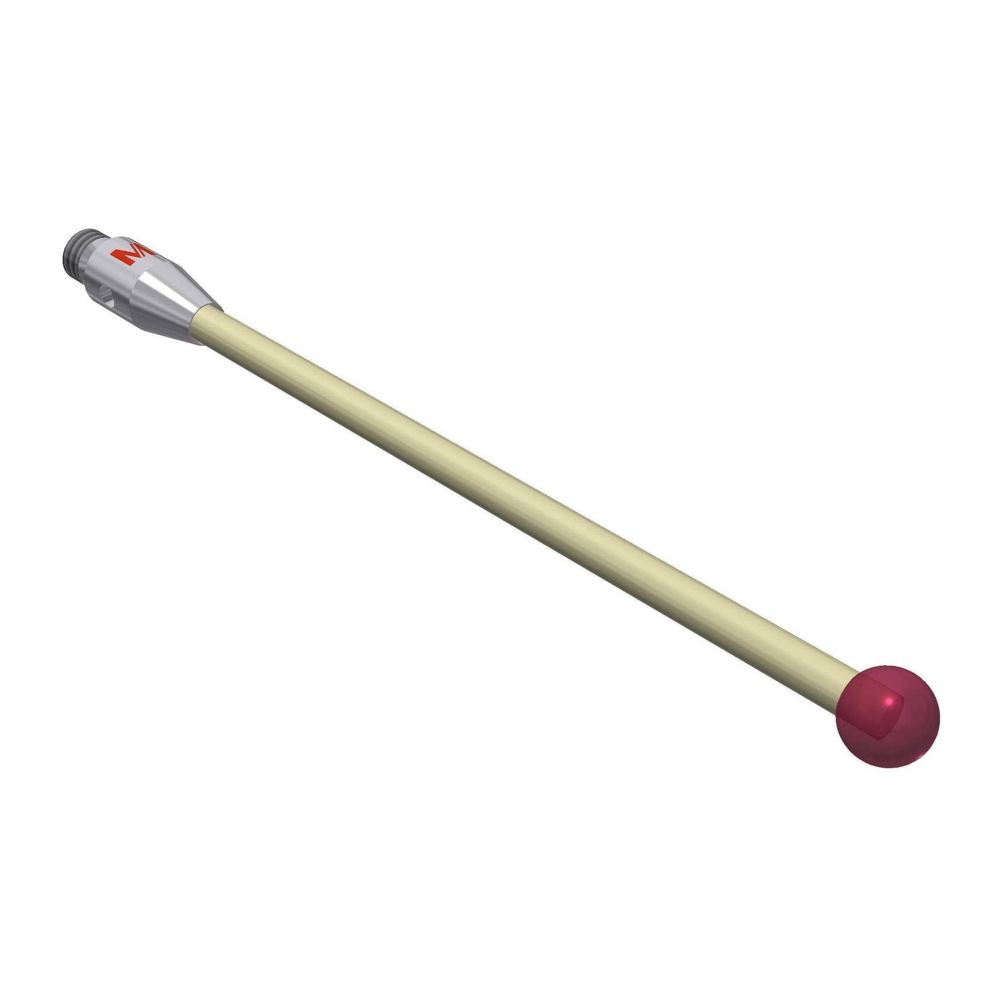 MITUTOYO K651144 Stylus M3 ruby ball ?4,0mm 01-M3-R4-L50-ML45,5-SCER2-BS4