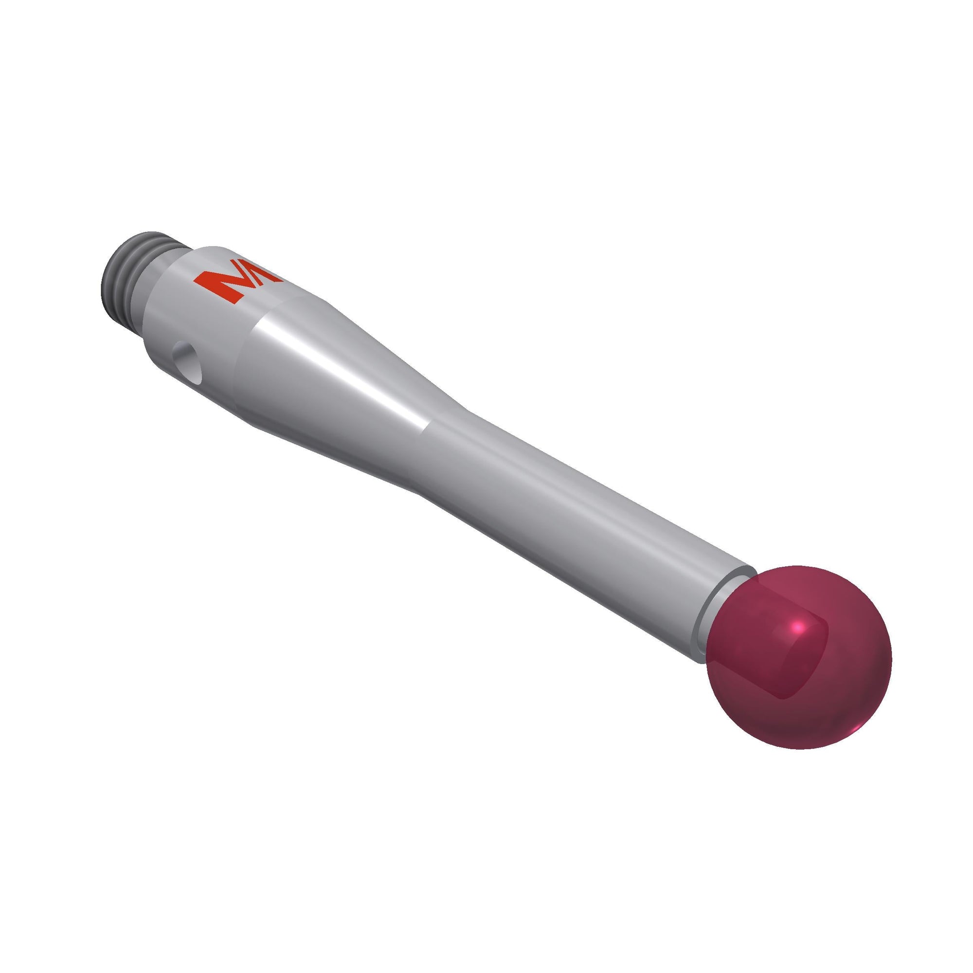 MITUTOYO K651149 Stylus M3 ruby ball ?4,0mm 01-M3-R4-L21-ML17-SS2,5-BS4