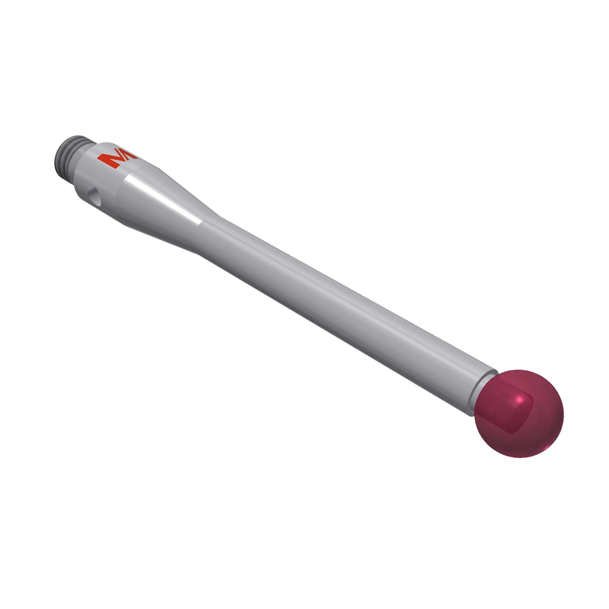 MITUTOYO K651151 Stylus M3 ruby ball ?4,0mm 01-M3-R4-L31-ML27-SS2,5-BS4
