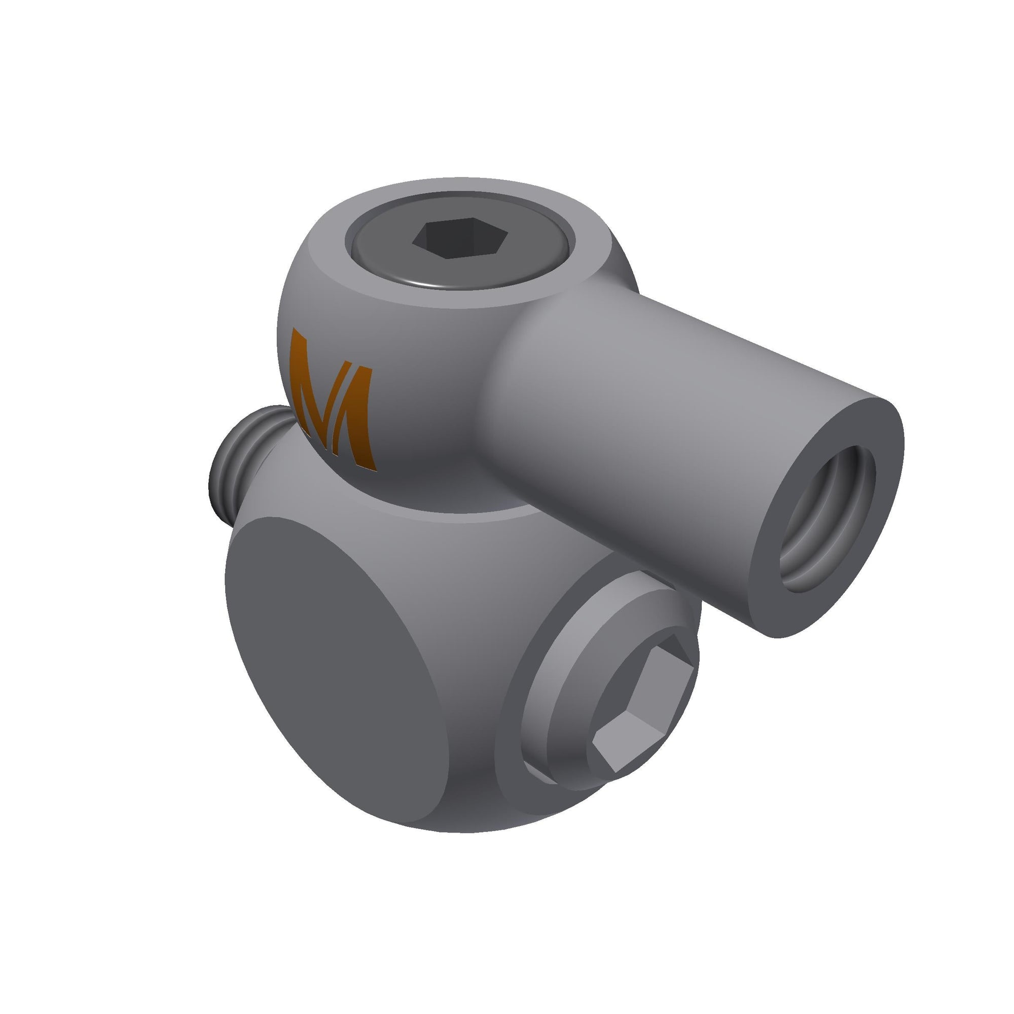 MITUTOYO K651180 Knuckle joint M3, stainless steel M3-L11,5-offset5,5-BS