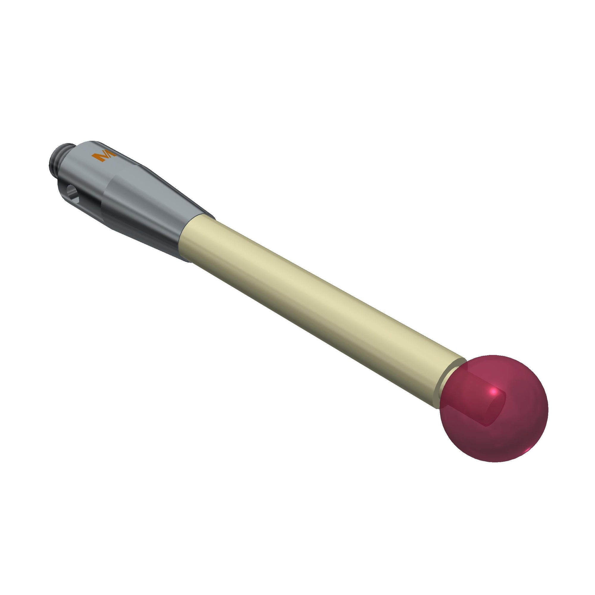 MITUTOYO K651182 Stylus M4 ruby ball ?8,0mm 01-M4-R8-L50-ML50-SCER4,5-BS7