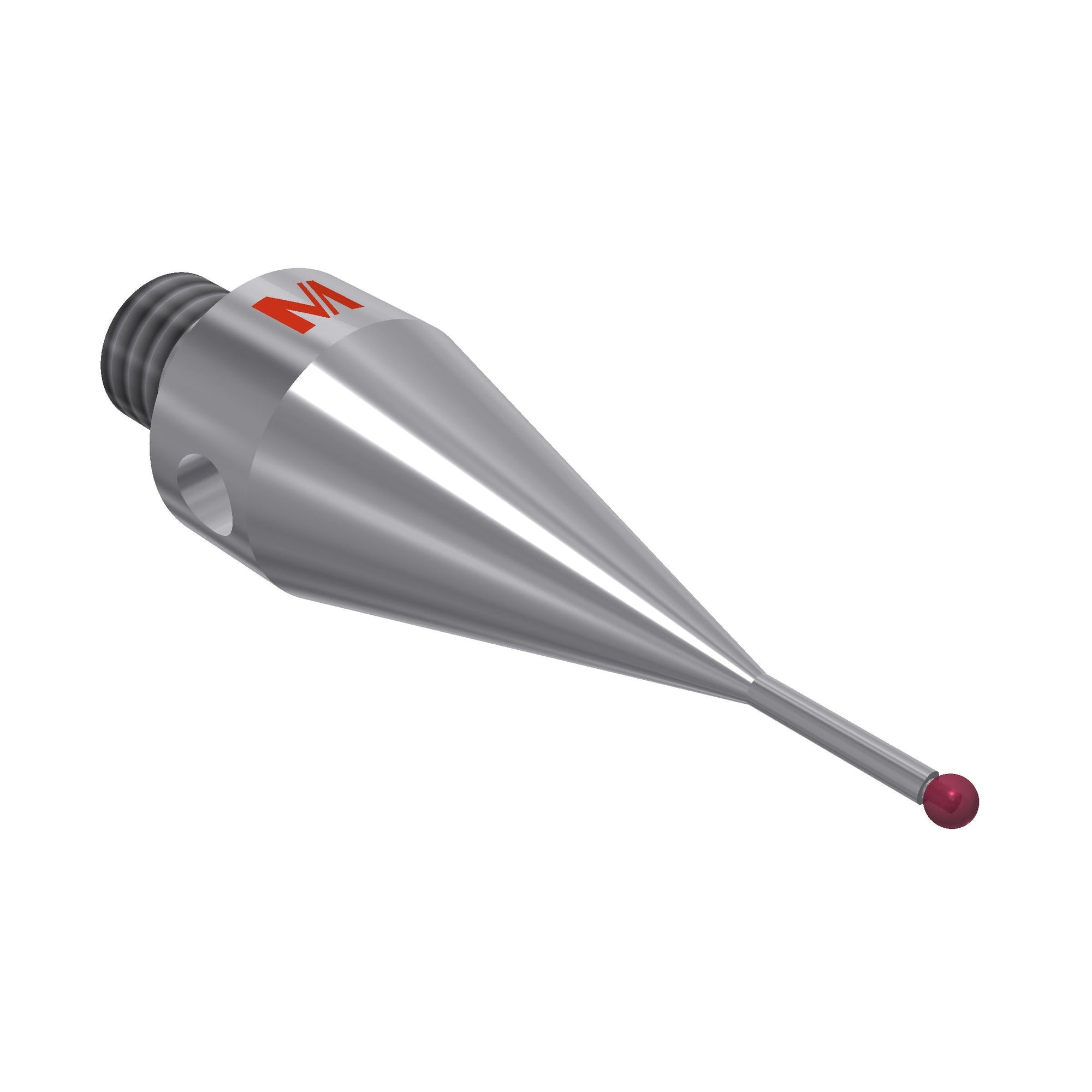 MITUTOYO K651186 Stylus M4 ruby ball ?1,0mm 01-M4-R1-L19,5-ML4-SS0,7-BS7