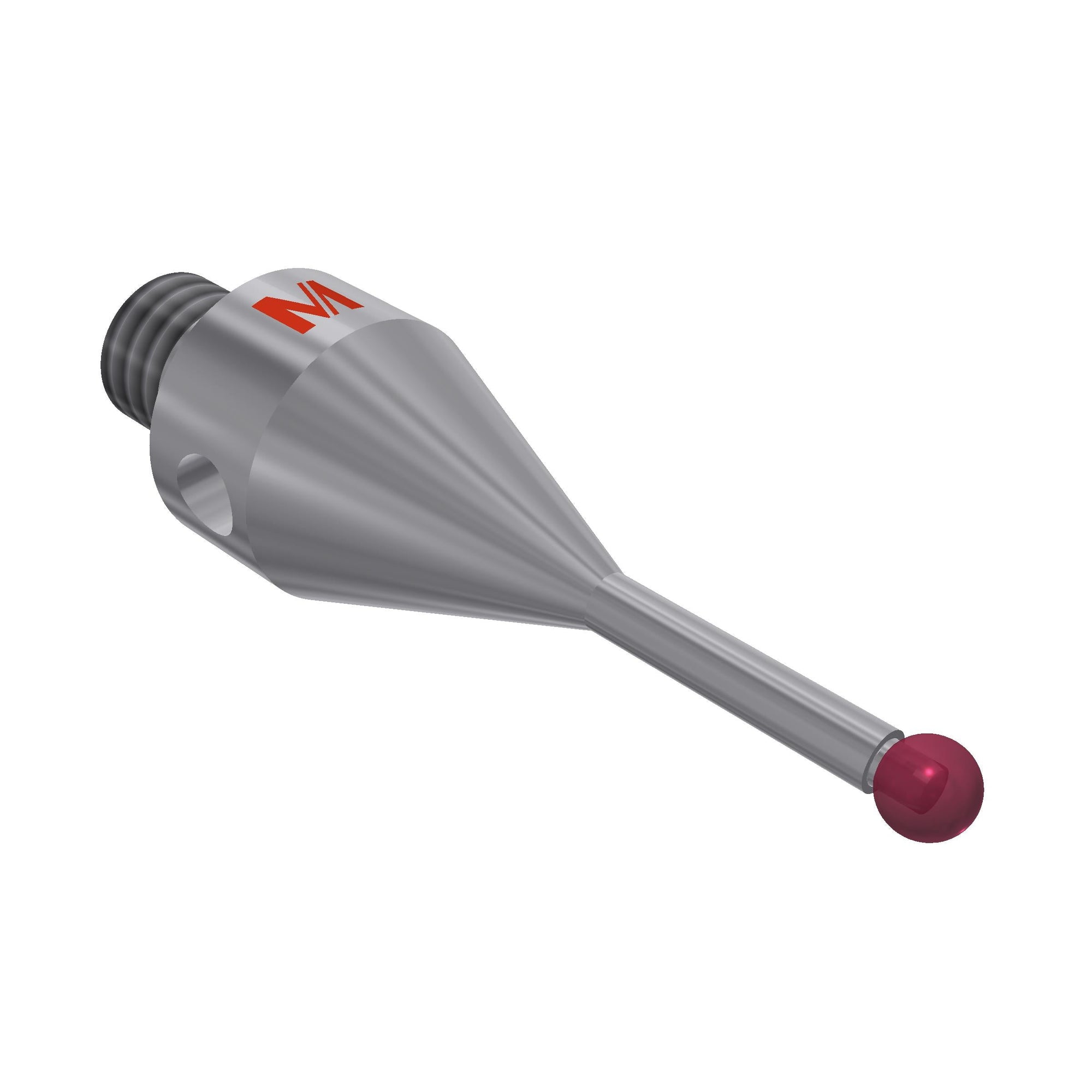 MITUTOYO K651187 Stylus M4 ruby ball ?2,0mm 01-M4-R2-L19-ML8-SS1,35-BS7
